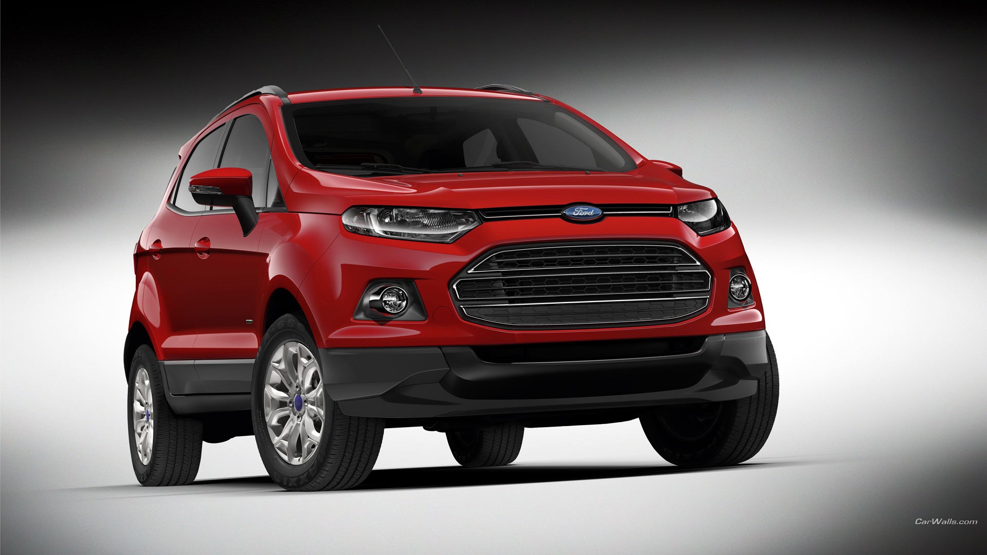General 1920x1080 Ford EcoSport Ford car red cars vehicle SUV Brazilian cars