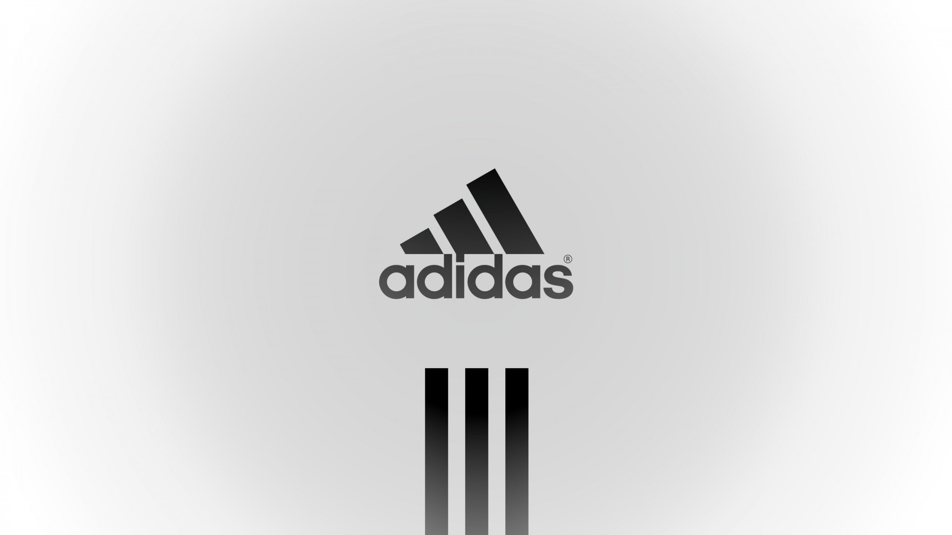 General 1920x1080 Adidas sport logo brand minimalism white background simple background