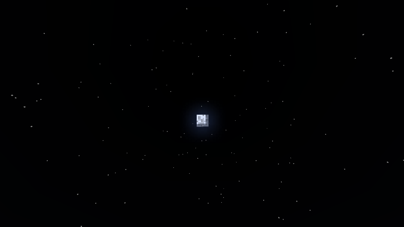 General 1366x768 Minecraft Moon stars video games PC gaming