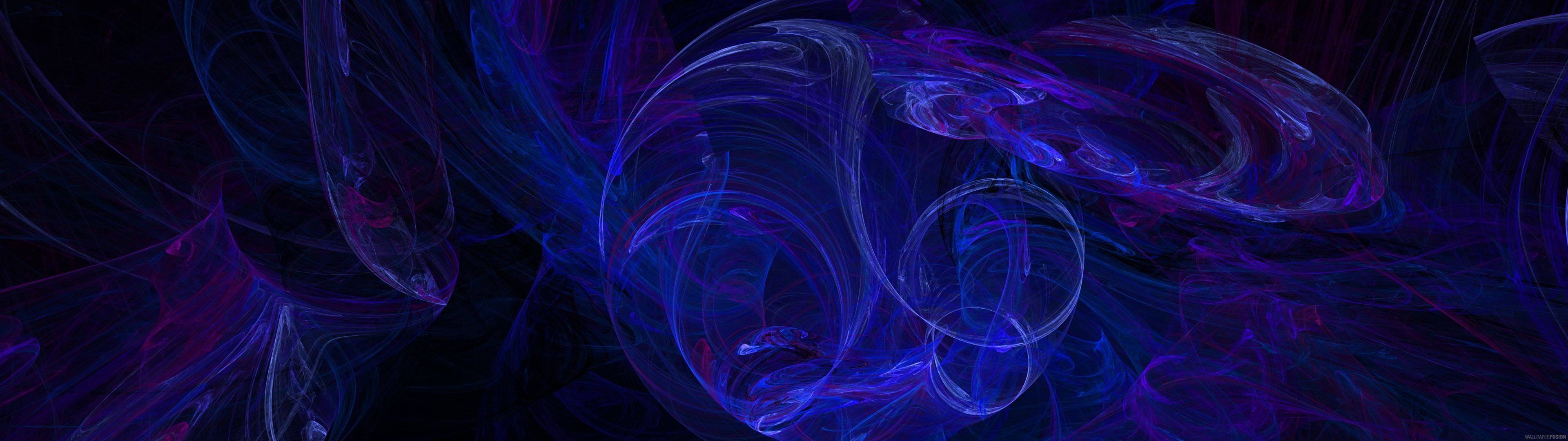 General 3840x1080 multiple display abstract digital art colorful