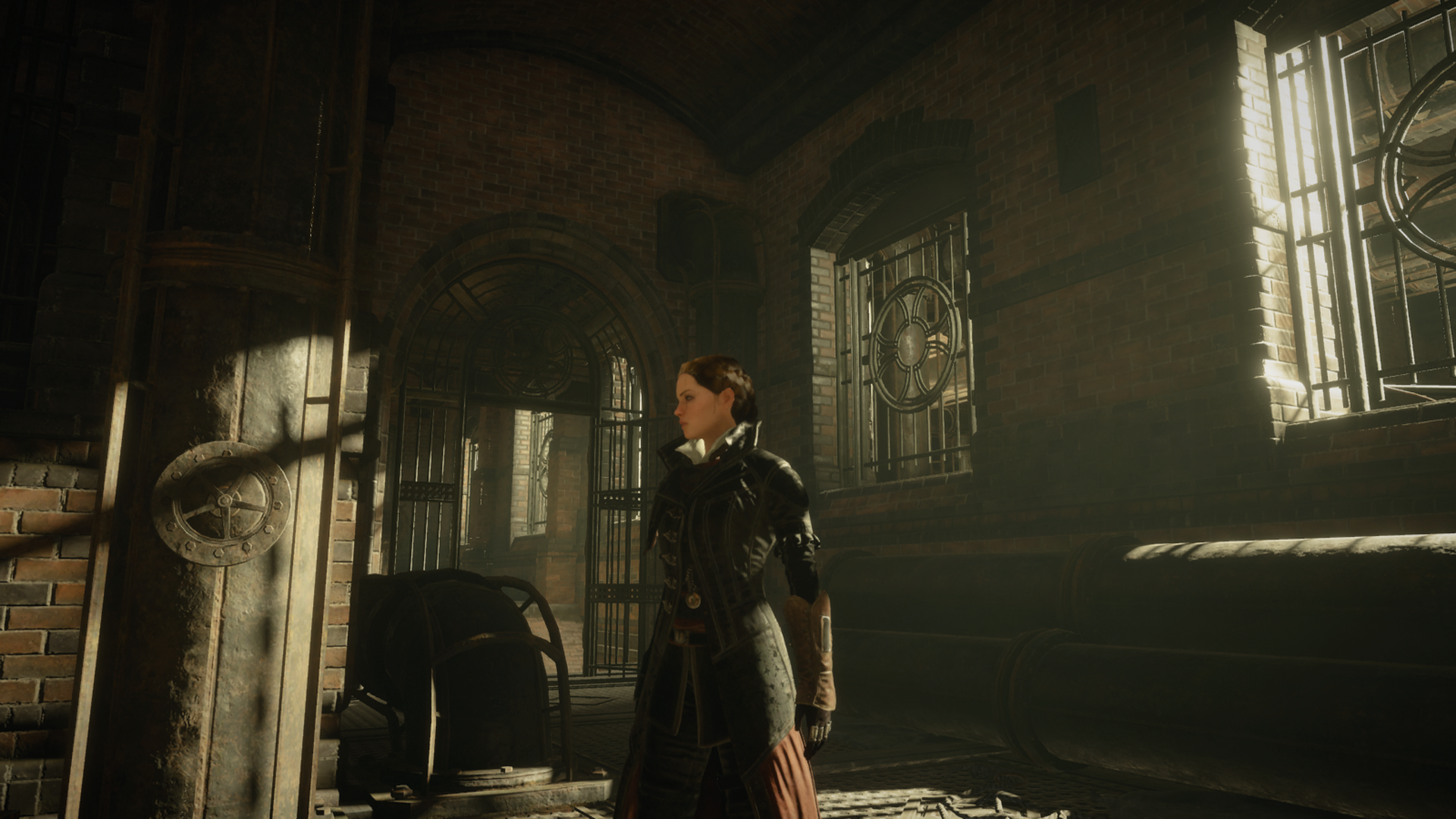 General 1920x1080 Assasin's Creed Syndicate video games abstergo Evie Frye screen shot Assassin's Creed Syndicate Ubisoft