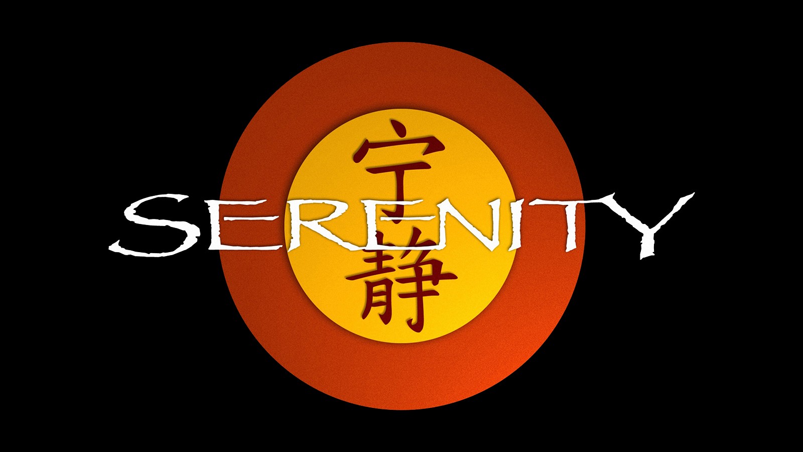 General 1600x900 Serenity Firefly circle TV series black background simple background digital art