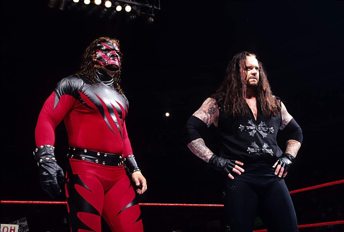 People 1136x768 Kane WWE Kane WWE The Undertaker wwf wrestler wrestling mask sport men
