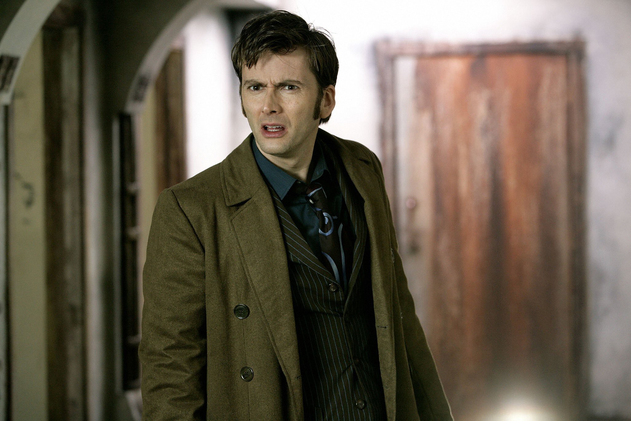 People 2052x1368 David Tennant Doctor Who Tenth Doctor TV series science fiction men