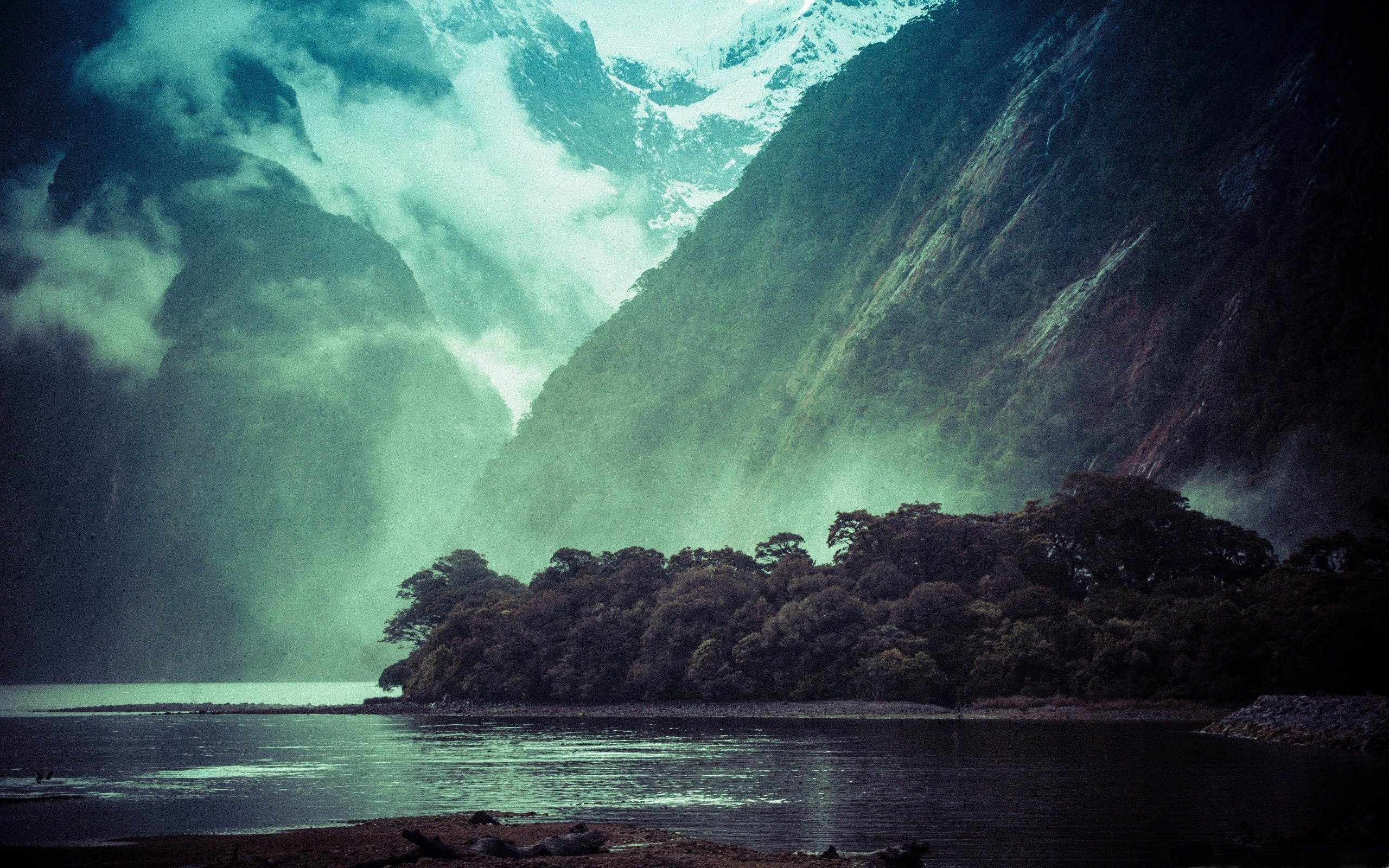 General 2560x1600 Milford Sound New Zealand fjord landscape nature