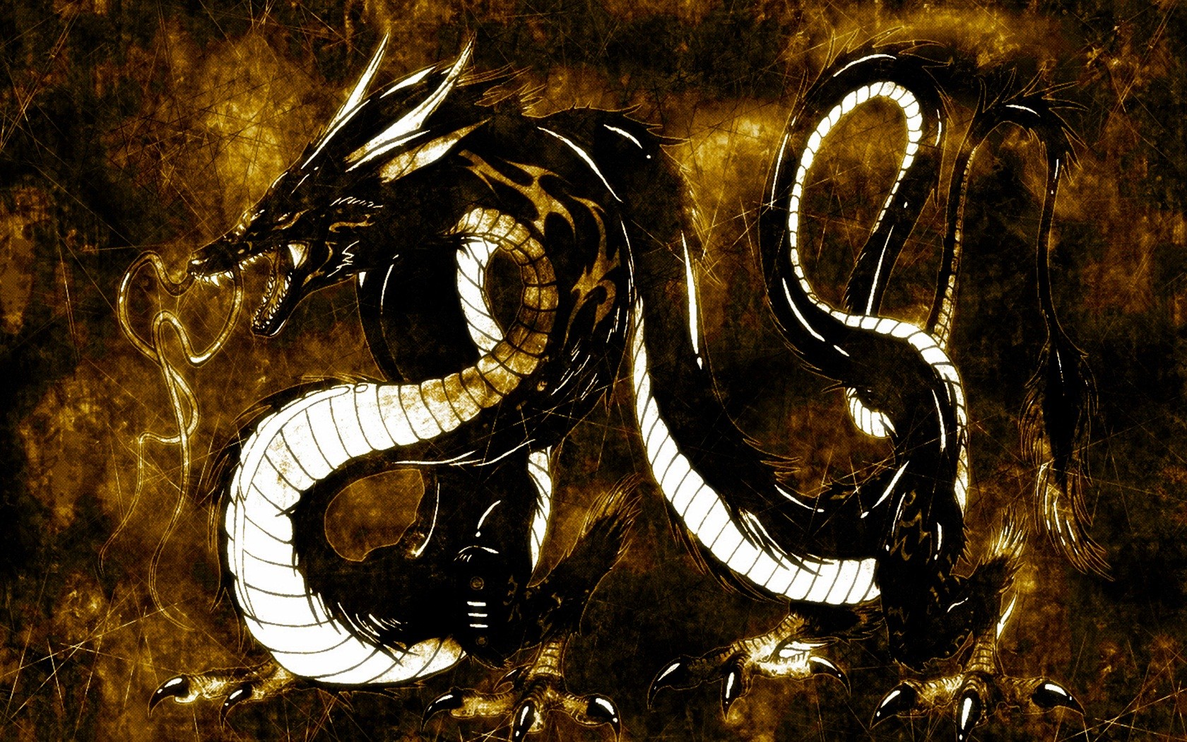 General 1680x1050 dragon fantasy art creature Chinese dragon artwork