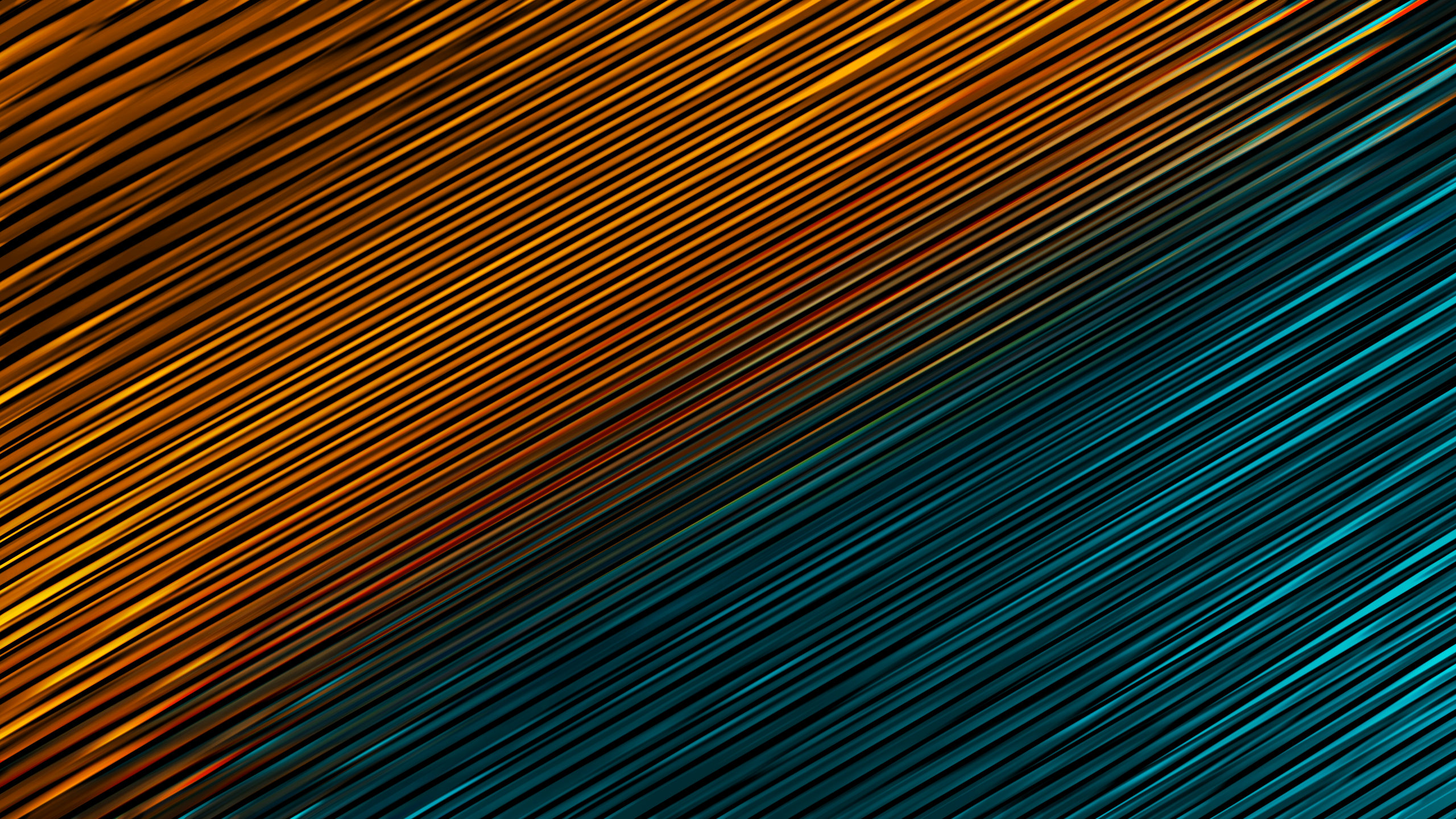 General 2560x1440 lines digital art colorful abstract orange blue