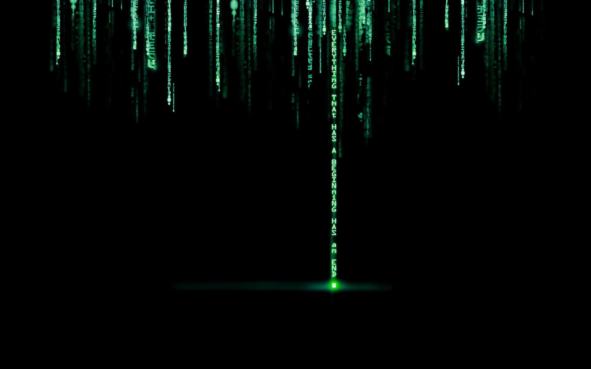 General 1920x1200 2003 (Year) movies The Matrix Revolutions cold simple background science fiction green Matrix