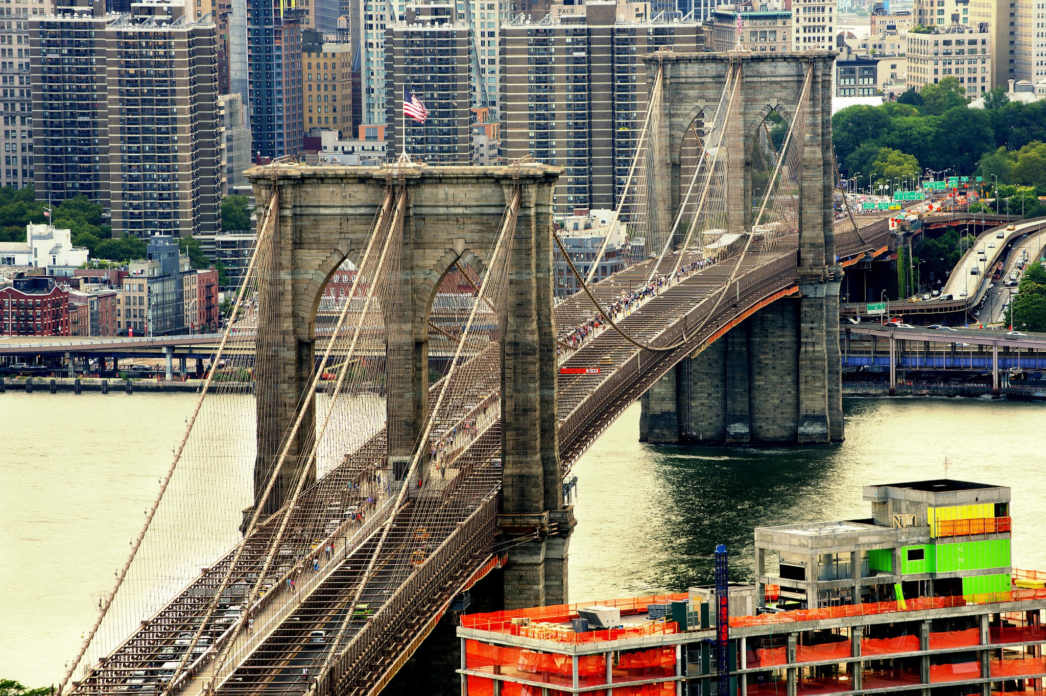 General 2048x1363 USA bridge Brooklyn Bridge New York City cityscape architecture