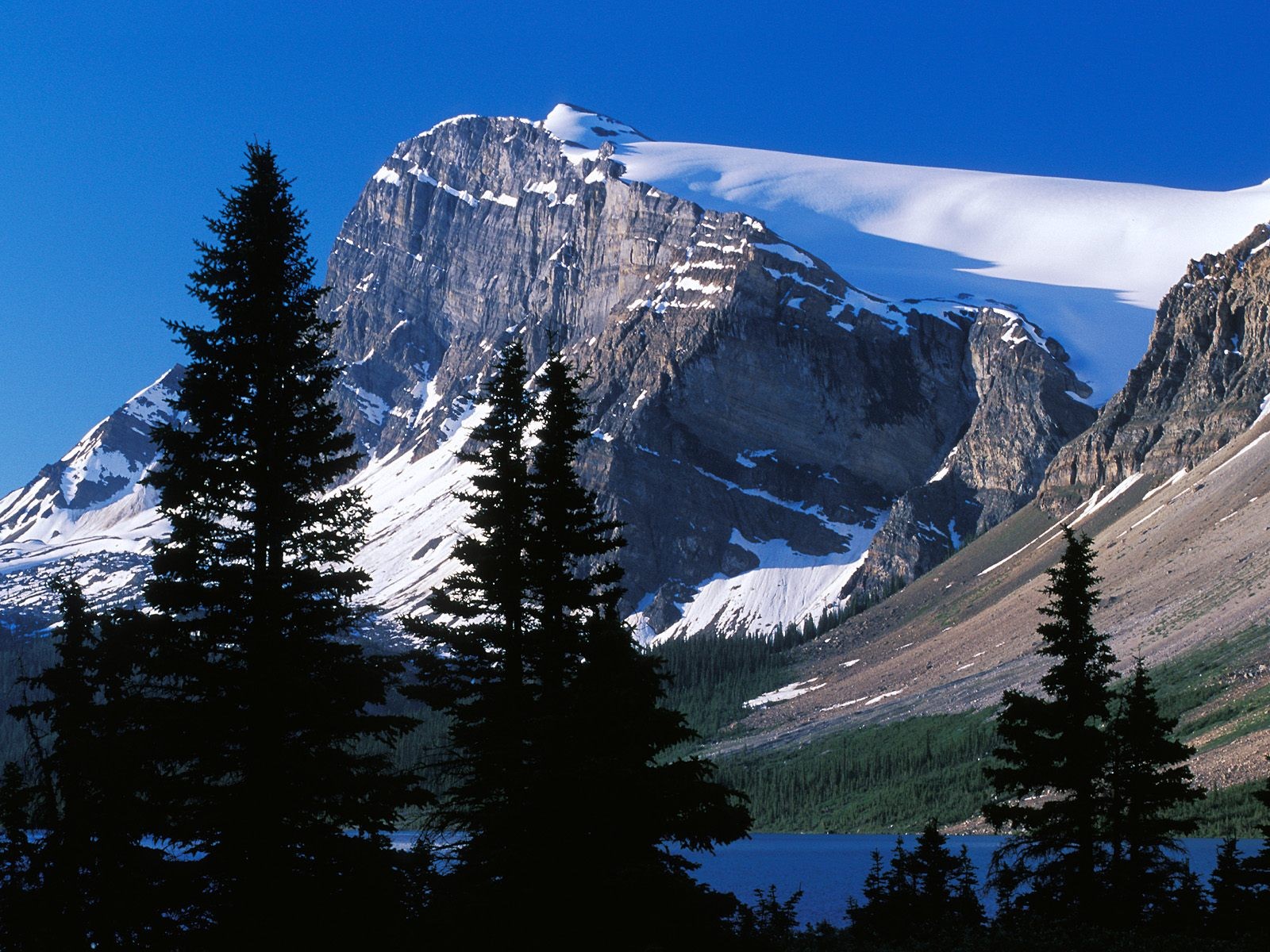 General 1600x1200 mountains landscape national park Canada cliff snowy mountain