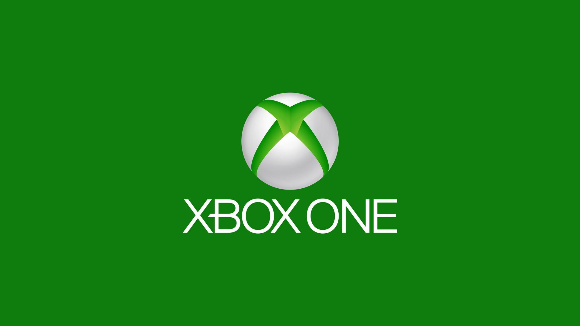 General 1920x1080 Xbox One Microsoft green background video games logo simple background