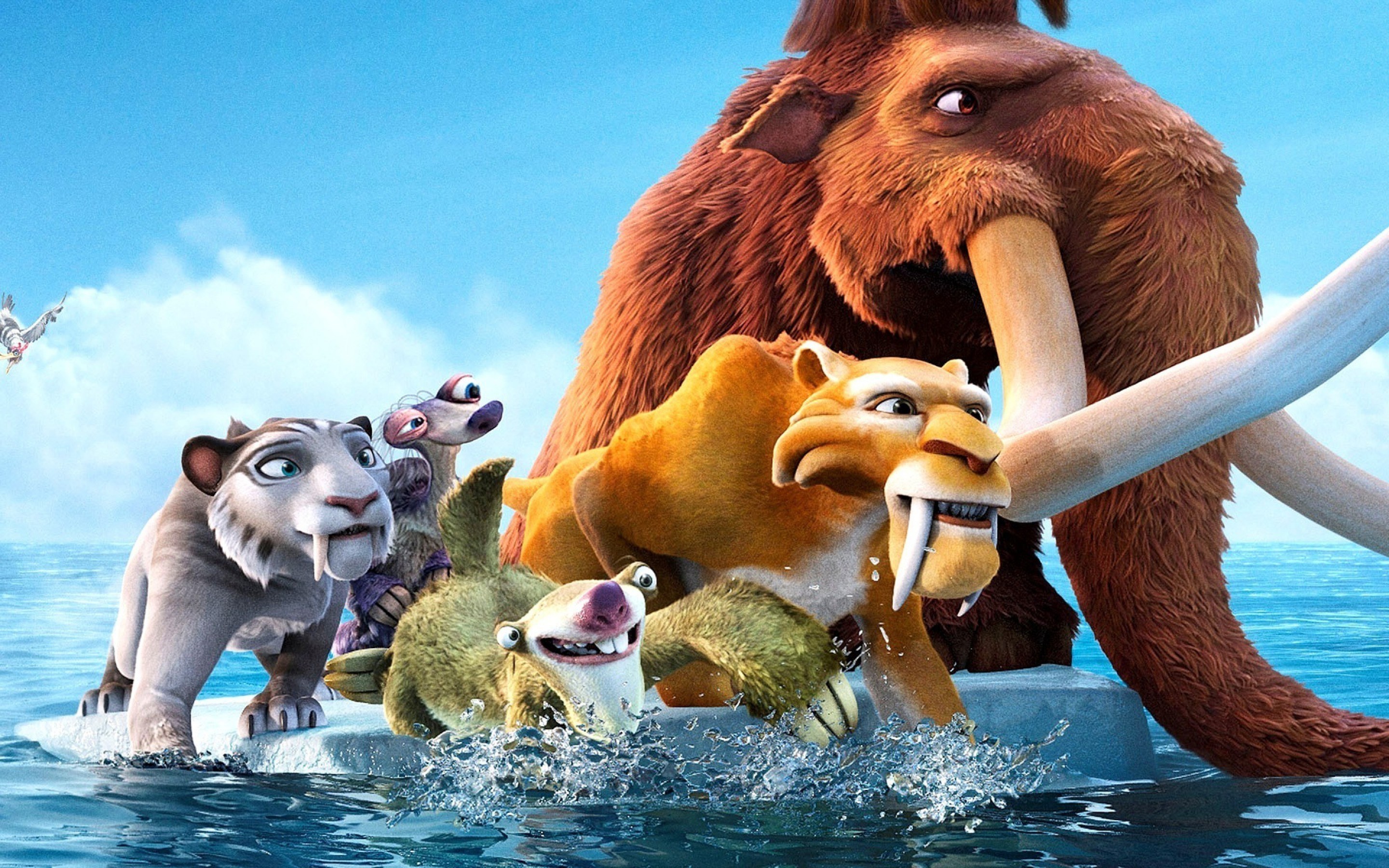 General 2880x1800 Ice Age: Continental Drift movies animated movies