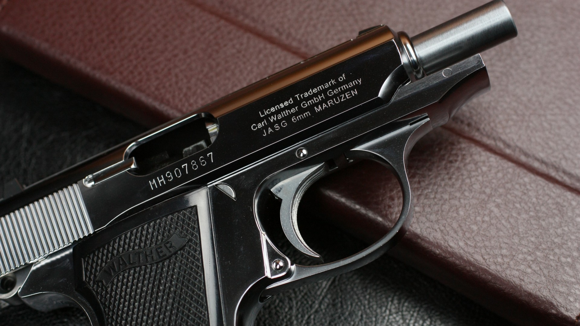 General 1920x1080 pistol gun Walther Airsoft Maruzen Walther PPK German firearms