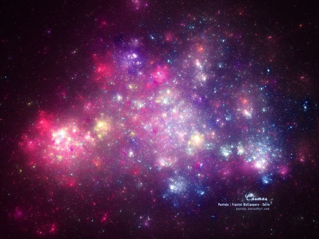 General 1024x768 universe galaxy space space art colorful digital art