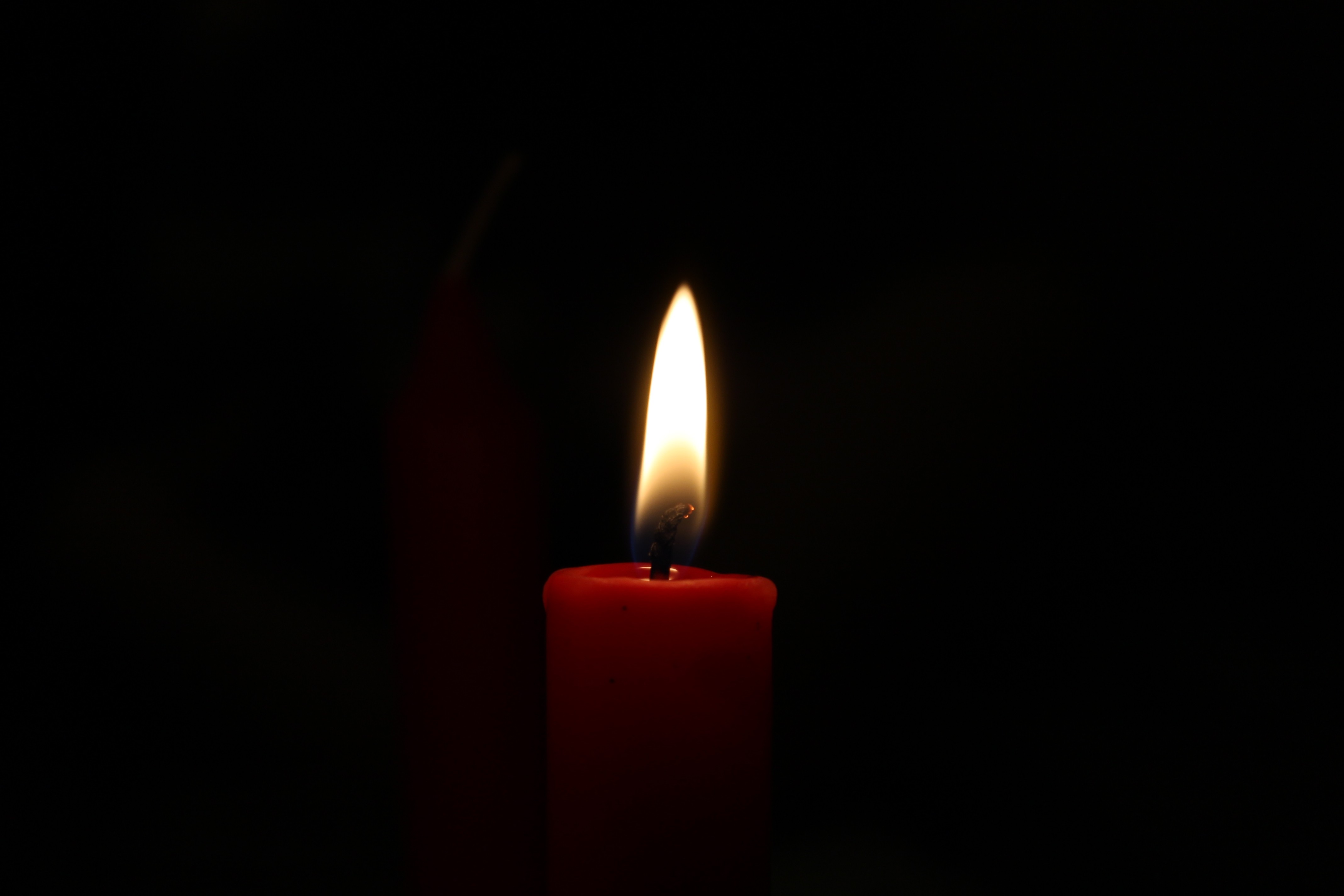 General 4272x2848 candles black background dark wax simple background burning