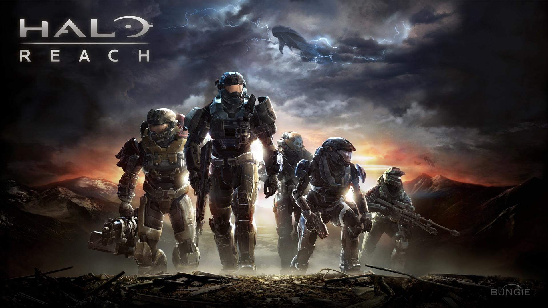 General 1920x1080 Halo (game) Halo Reach video games science fiction Noble 6 Spartans (Halo) video game art