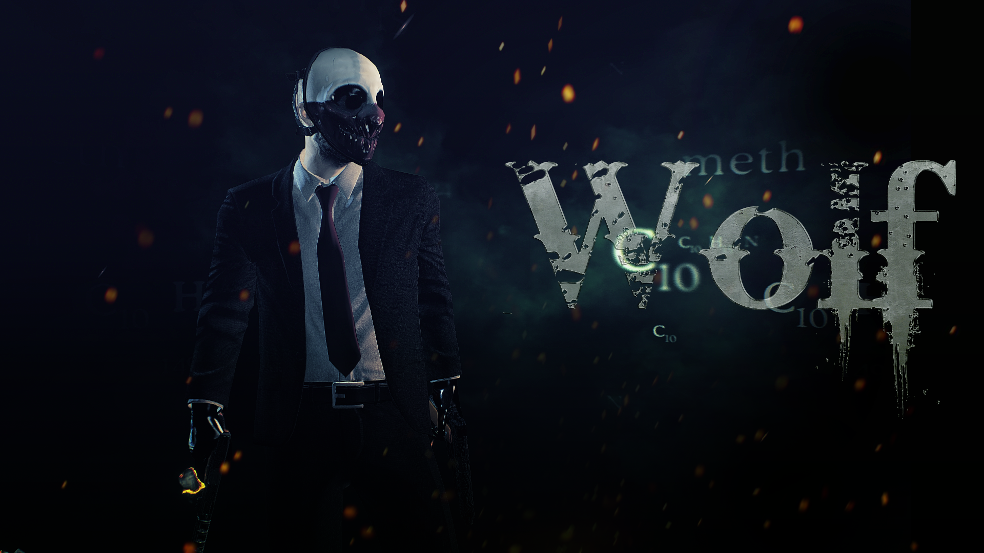 General 1920x1080 Payday 2 video game art video games mask