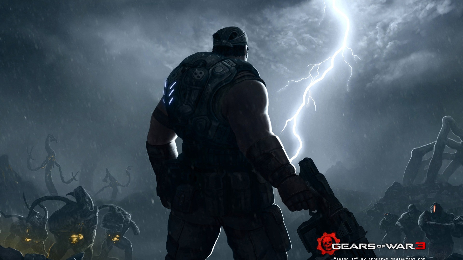 General 1920x1080 Gears of War video games Gears of War 3 video game characters Epic Games Xbox Game Studios