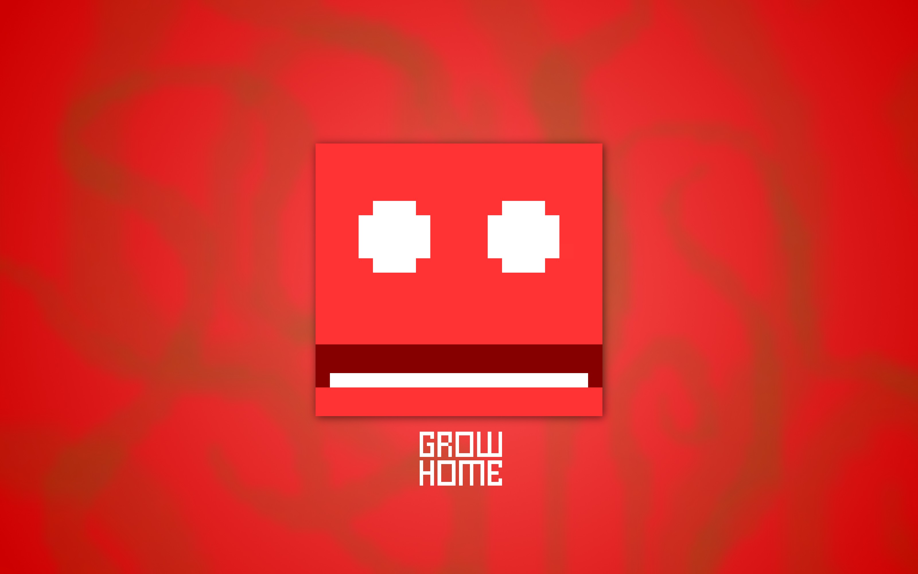 General 3200x2000 simple background minimalism pixel art pixels red red background digital art