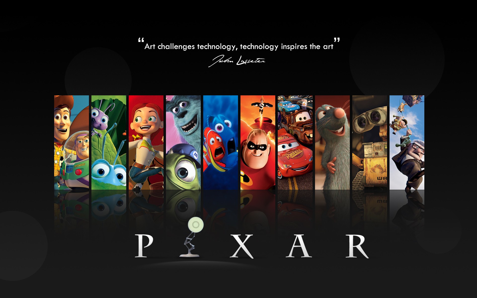 General 1920x1200 Disney Pixar Pixar Animation Studios movies animated movies collage
