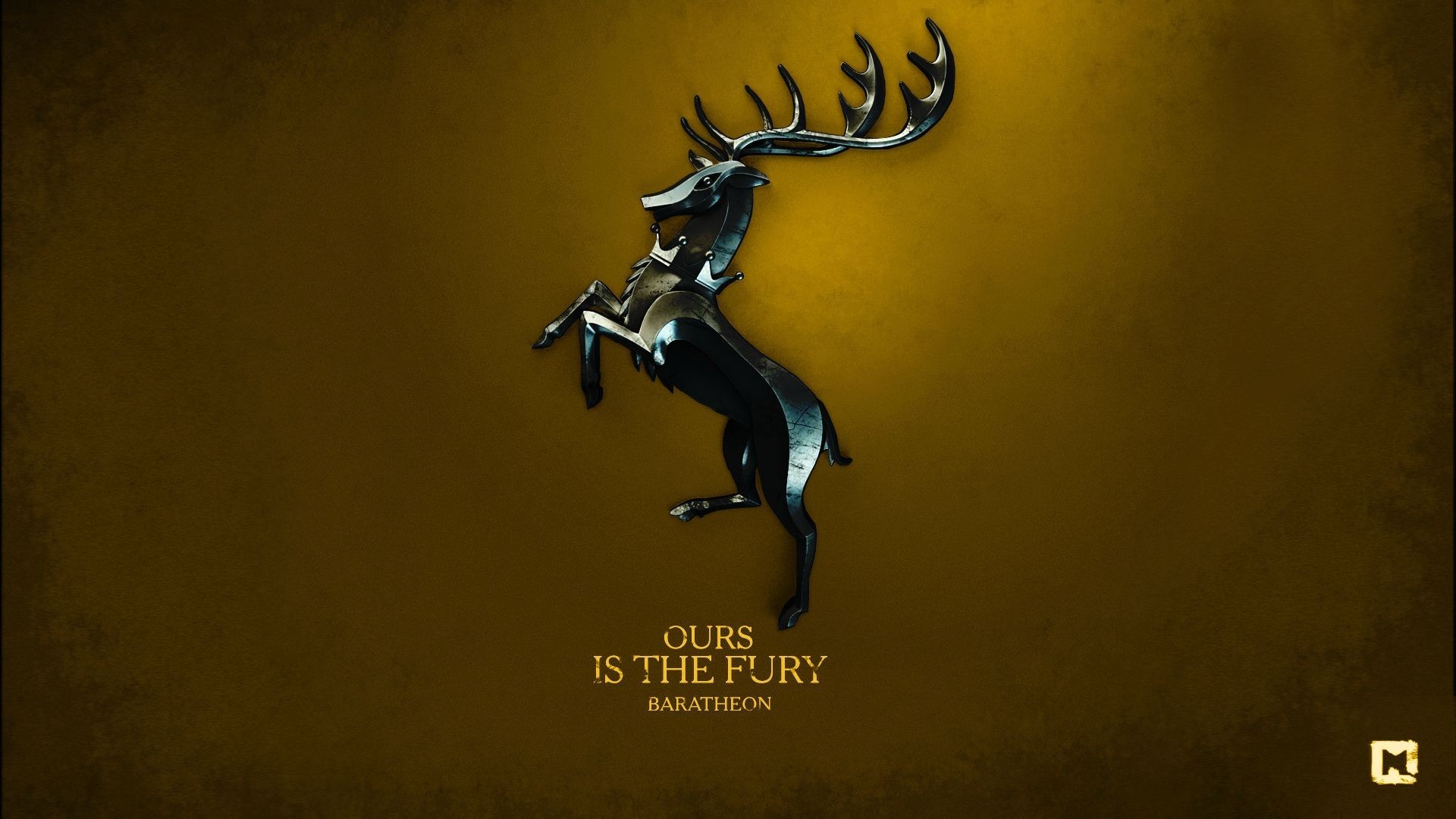 General 1920x1080 Game of Thrones A Song of Ice and Fire digital art House Baratheon sigils TV series