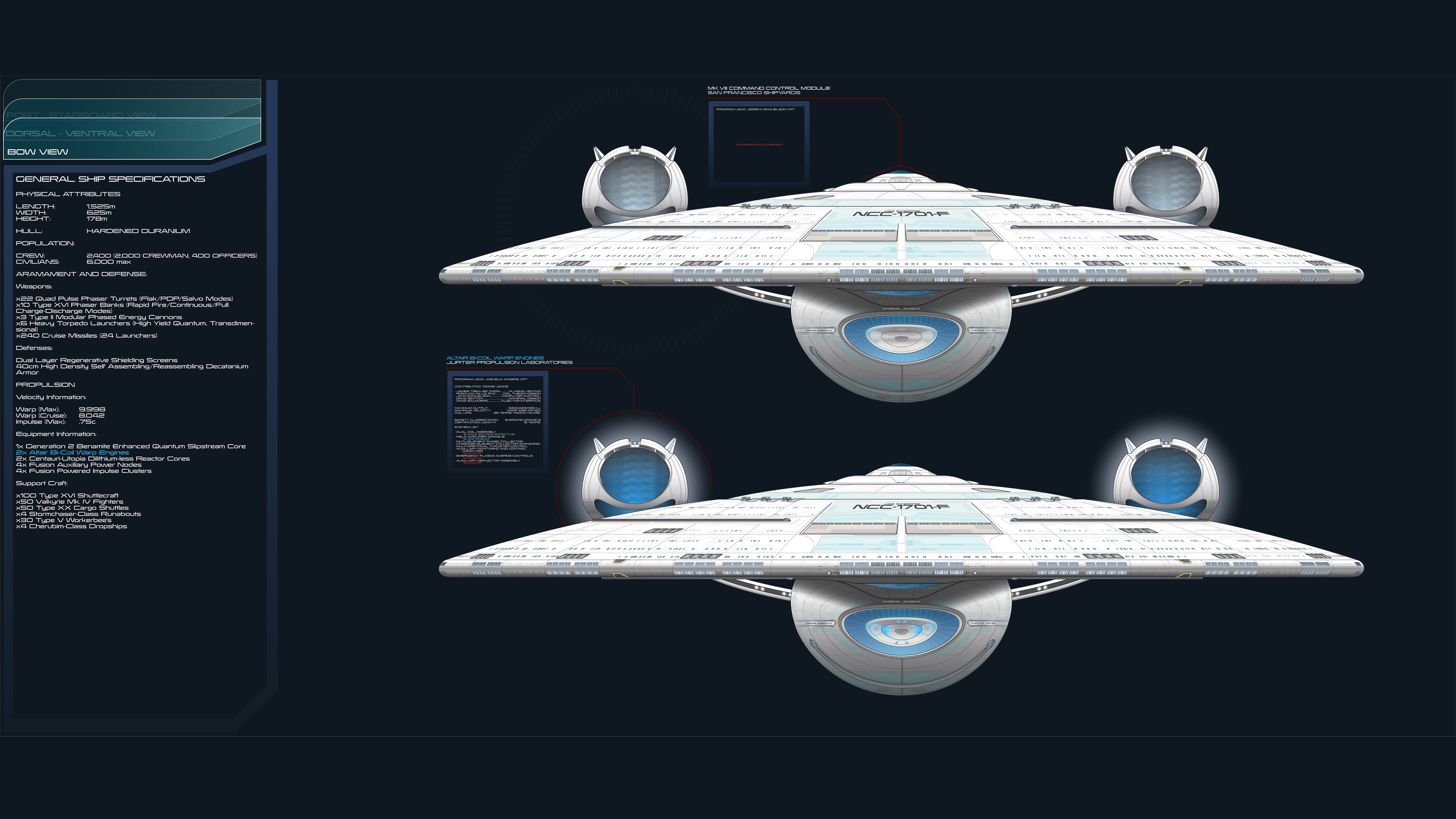 General 5120x2880 Star Trek USS Enterprise (spaceship) science fiction spaceship infographics Star Trek Ships digital art simple background