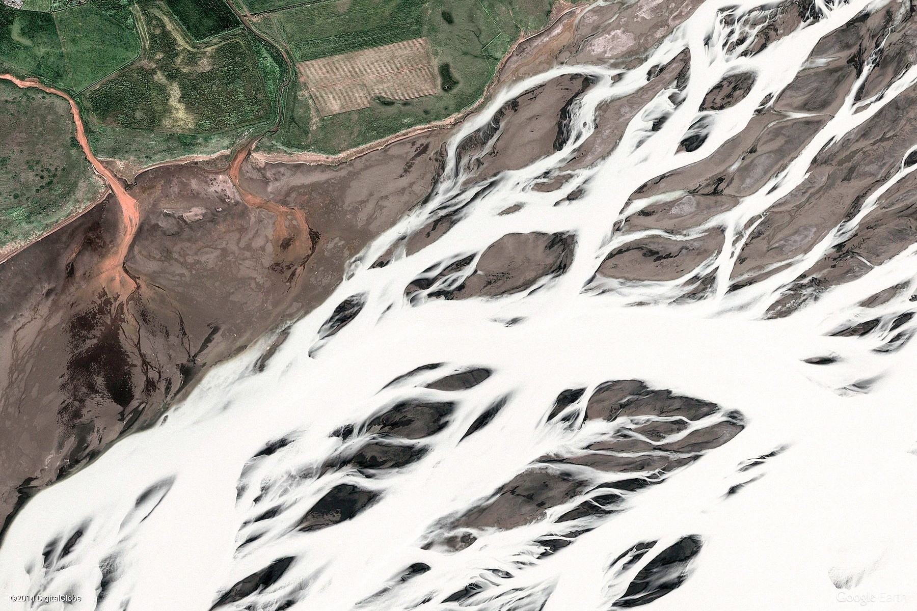 General 1800x1200 aerial view river delta 2014 (Year) landscape