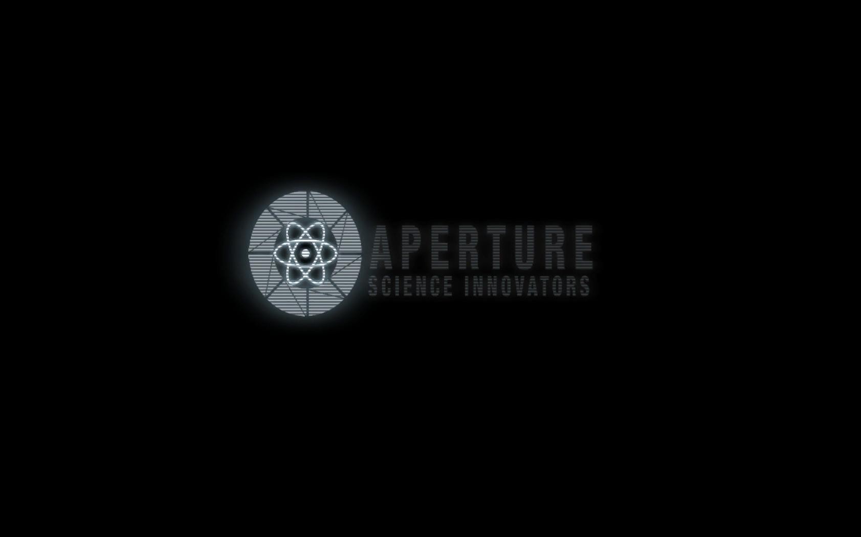 General 1683x1050 Portal 2 Portal (game) Aperture Laboratories video games simple background black background PC gaming
