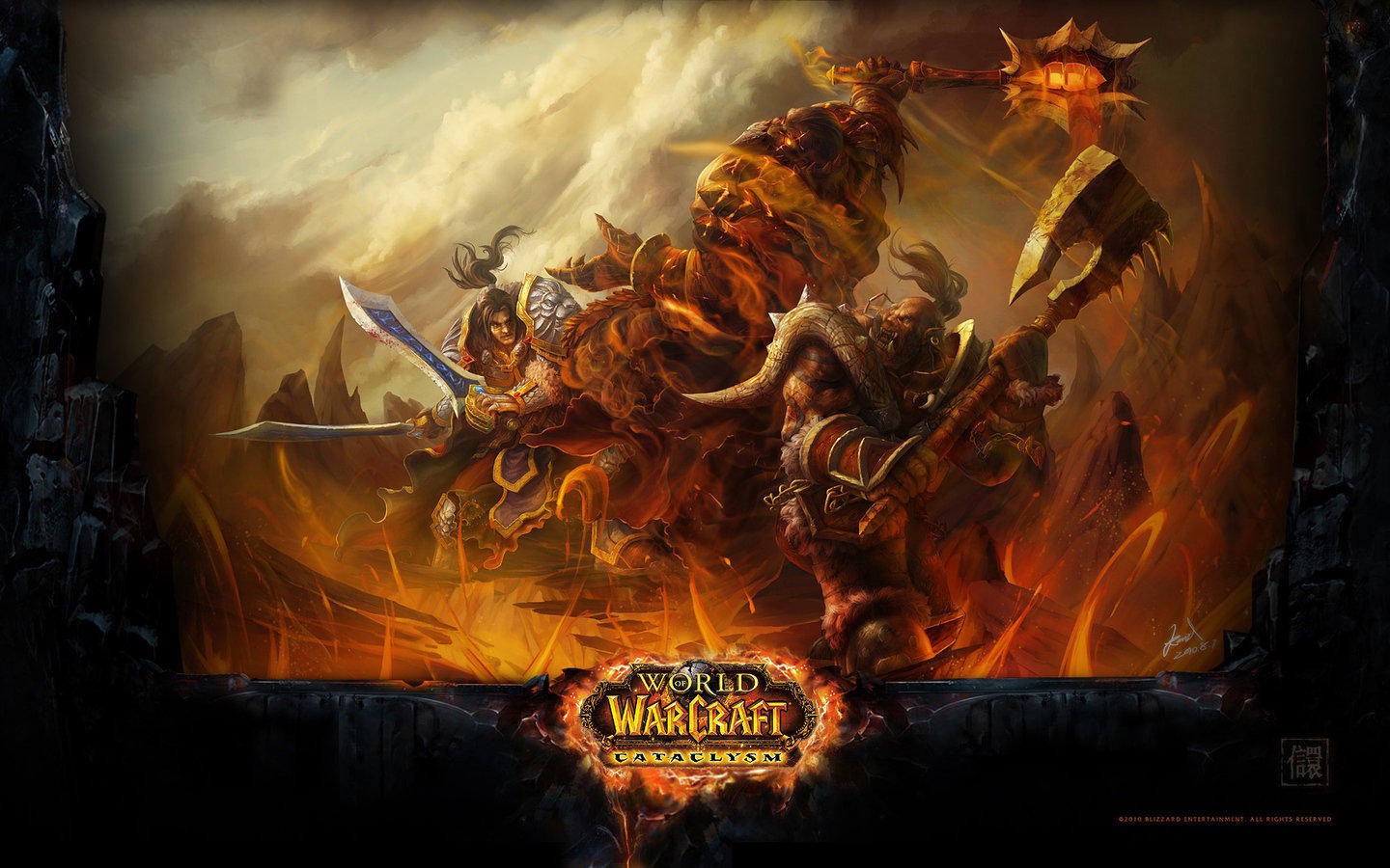 General 1440x900 video games World of Warcraft World of Warcraft: Cataclysm PC gaming fantasy art video game art