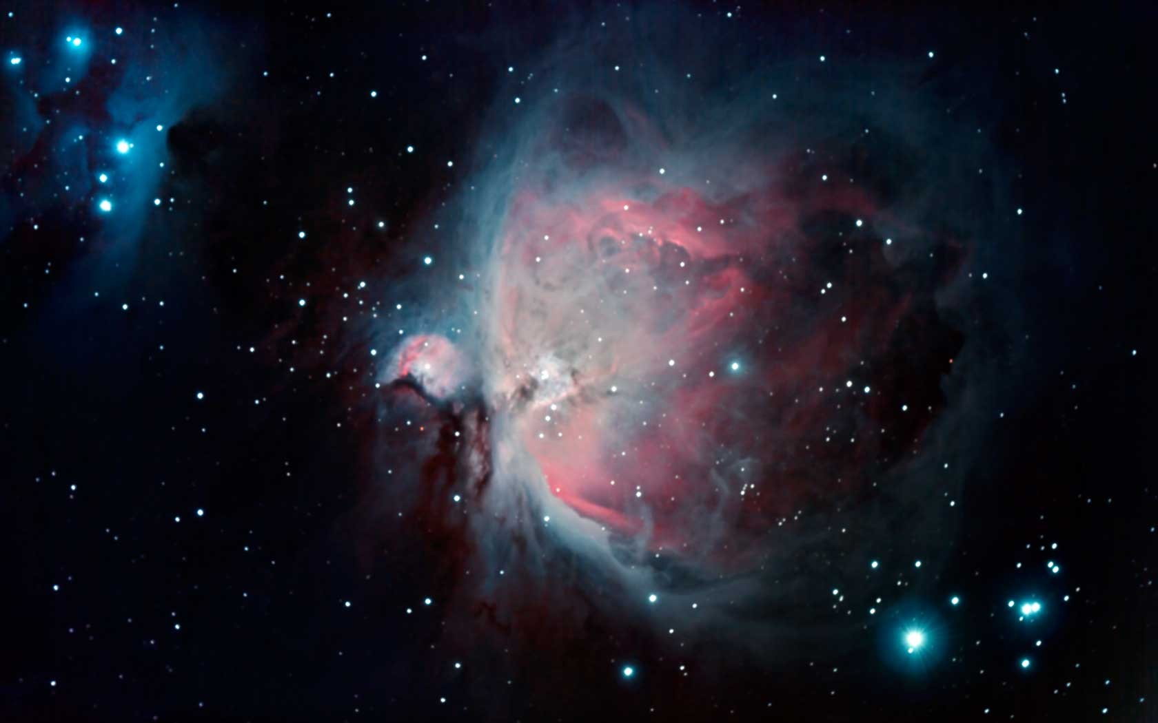 General 1680x1050 Great Orion Nebula nebula space art digital art space stars