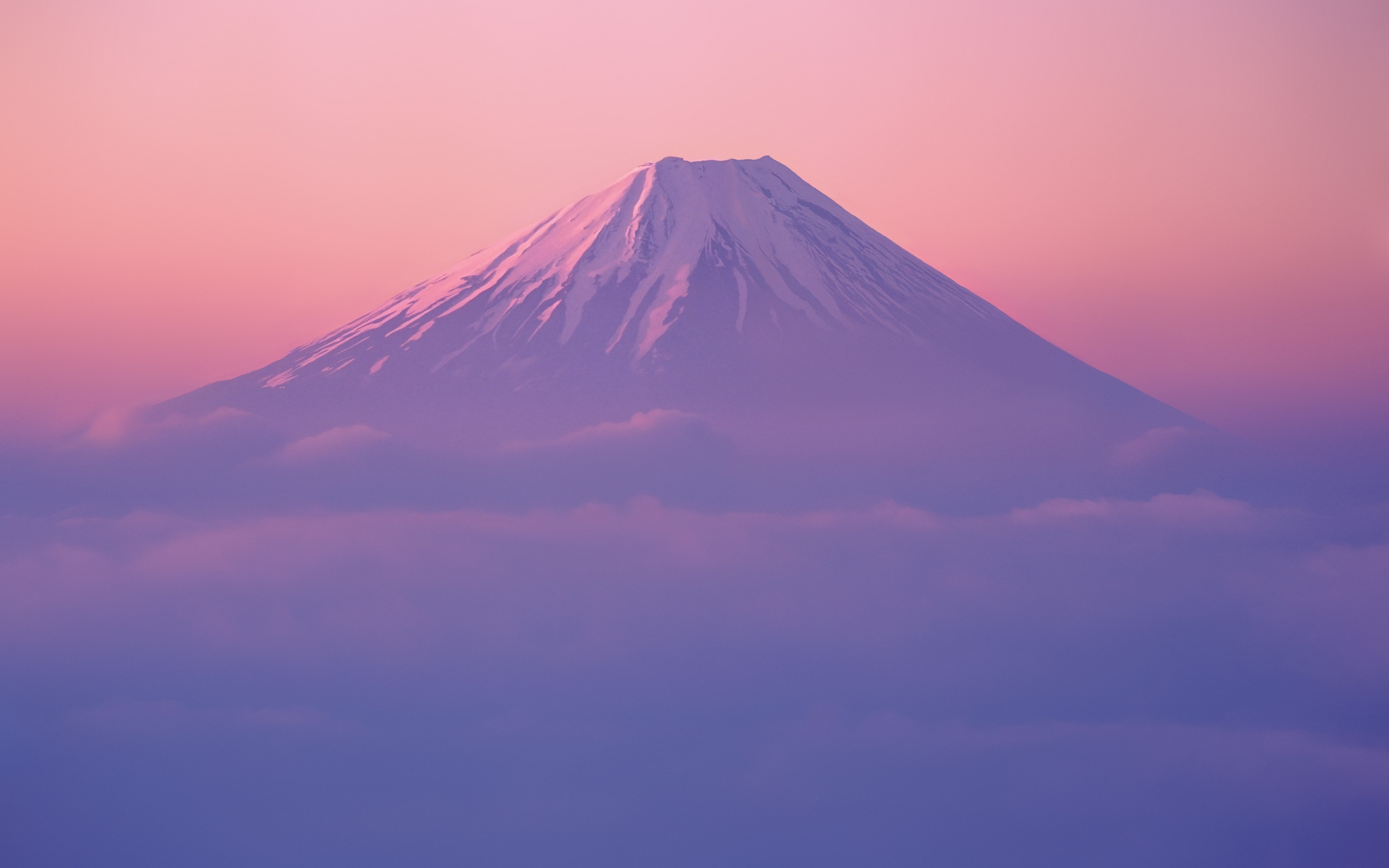 General 3200x2000 landscape mist mountains Mount Fuji Japan Asia nature