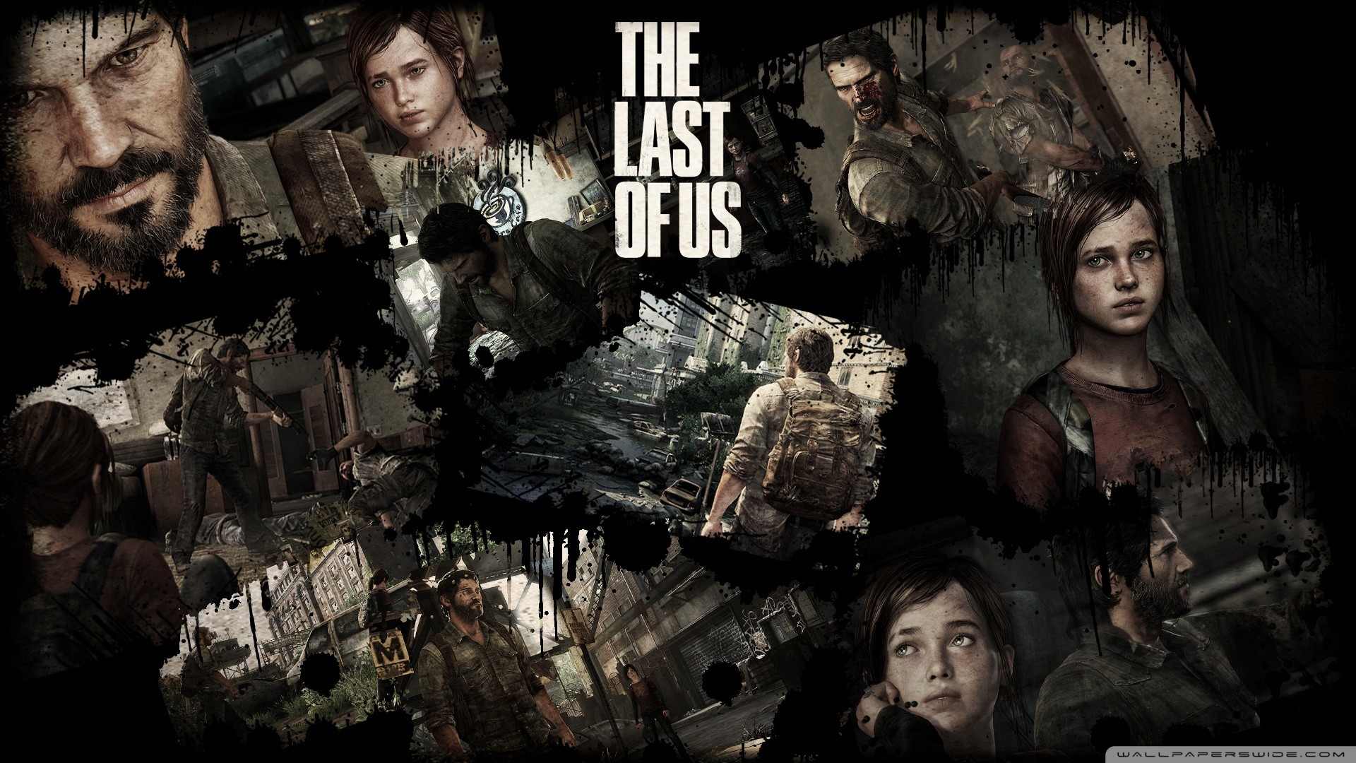 General 1920x1080 The Last of Us Joel Miller collage video game girls video game characters video game men video games apocalyptic dystopian Ellie Williams