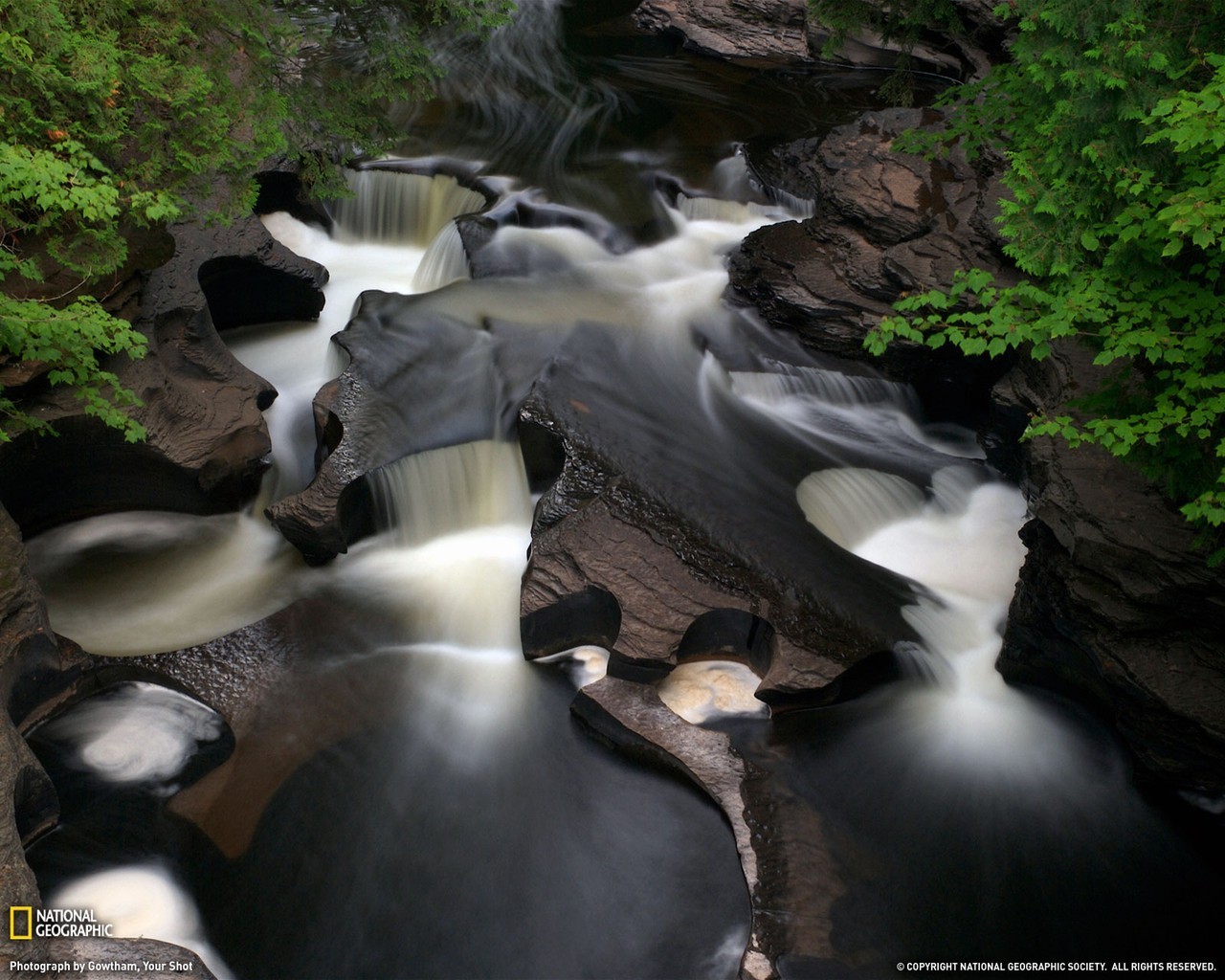 General 1280x1024 waterfall National Geographic nature