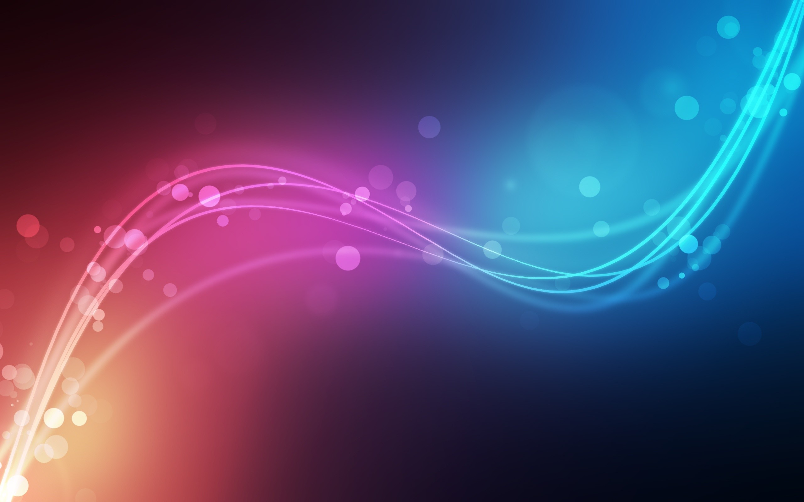 General 2560x1600 abstract simple background colorful waveforms lines lights digital art digital glowing