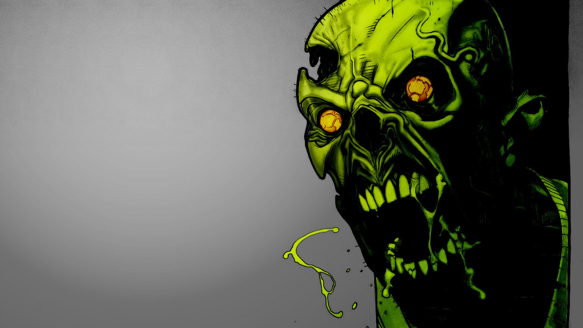 General 1920x1080 zombies undead simple background horror artwork