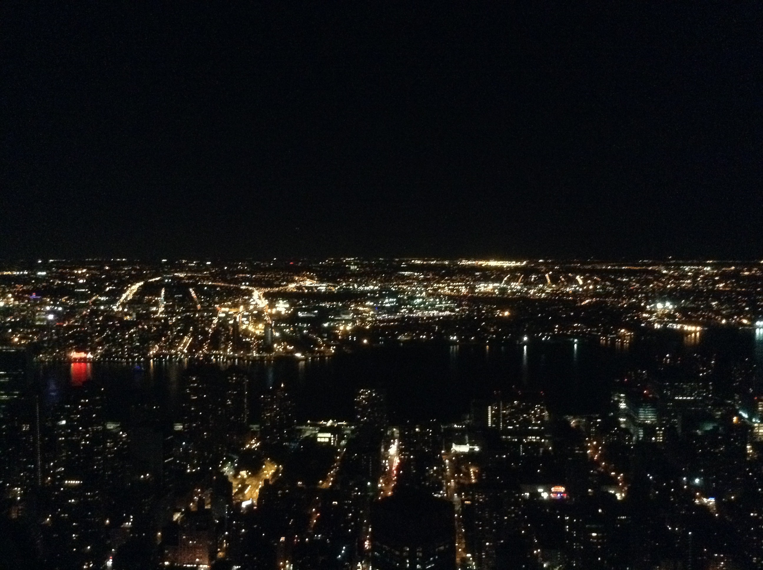 General 2592x1936 New York City night cityscape USA city lights low light