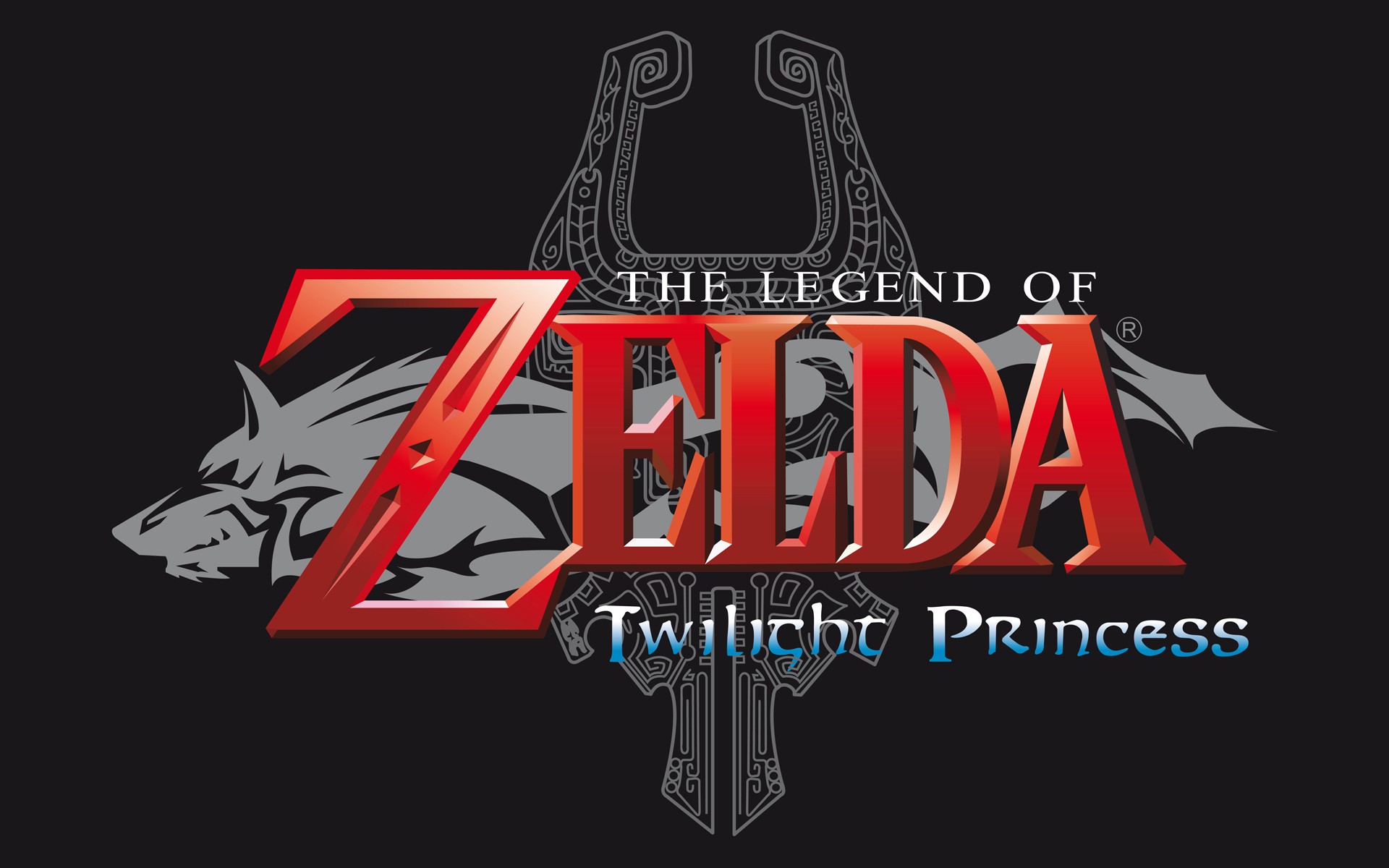 General 1920x1200 The Legend of Zelda The Legend of Zelda: Twilight Princess video games Wolf Link simple background black background Nintendo digital art