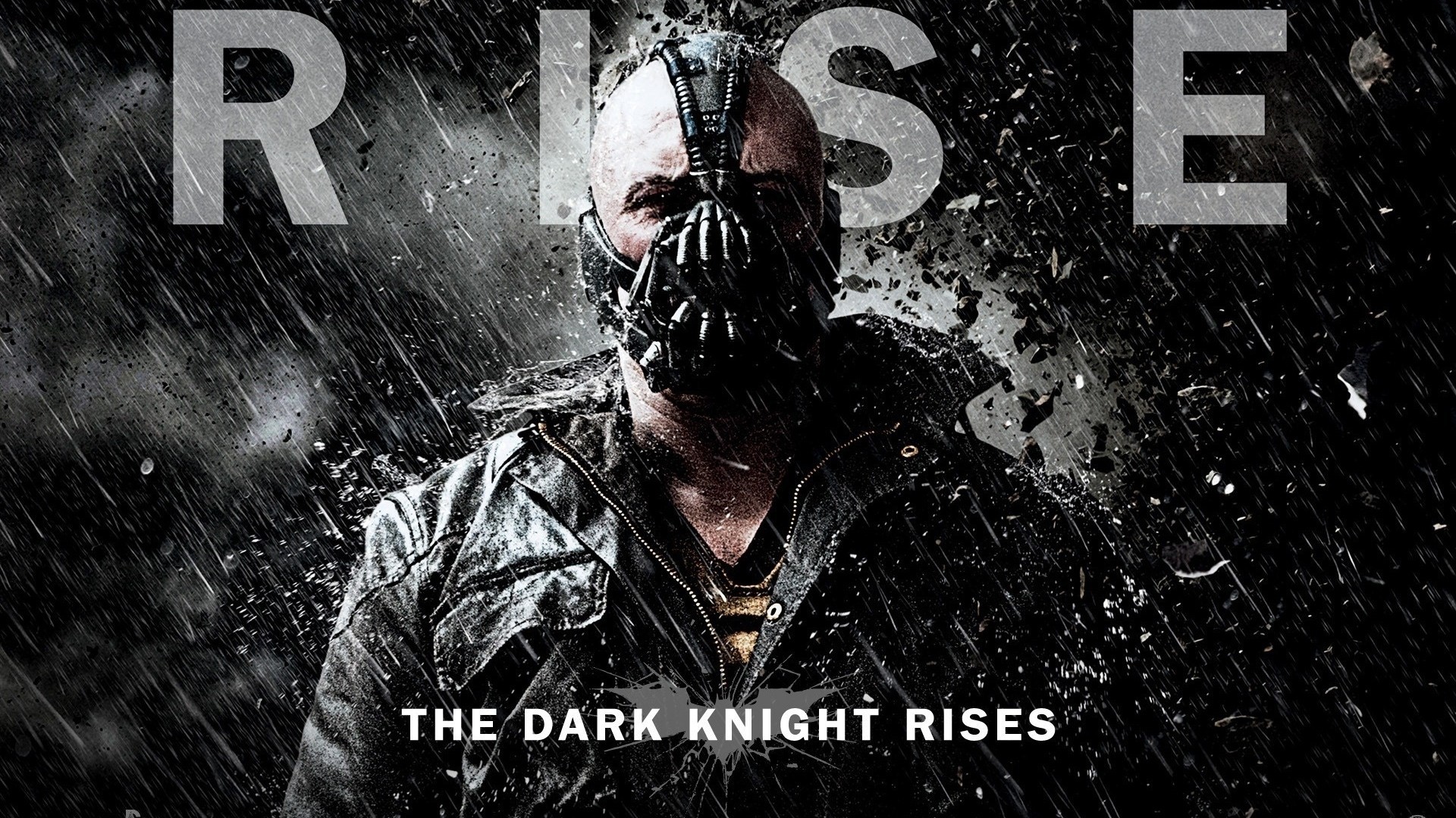 General 1920x1080 The Dark Knight Rises Bane Tom Hardy Batman gas masks movies villains