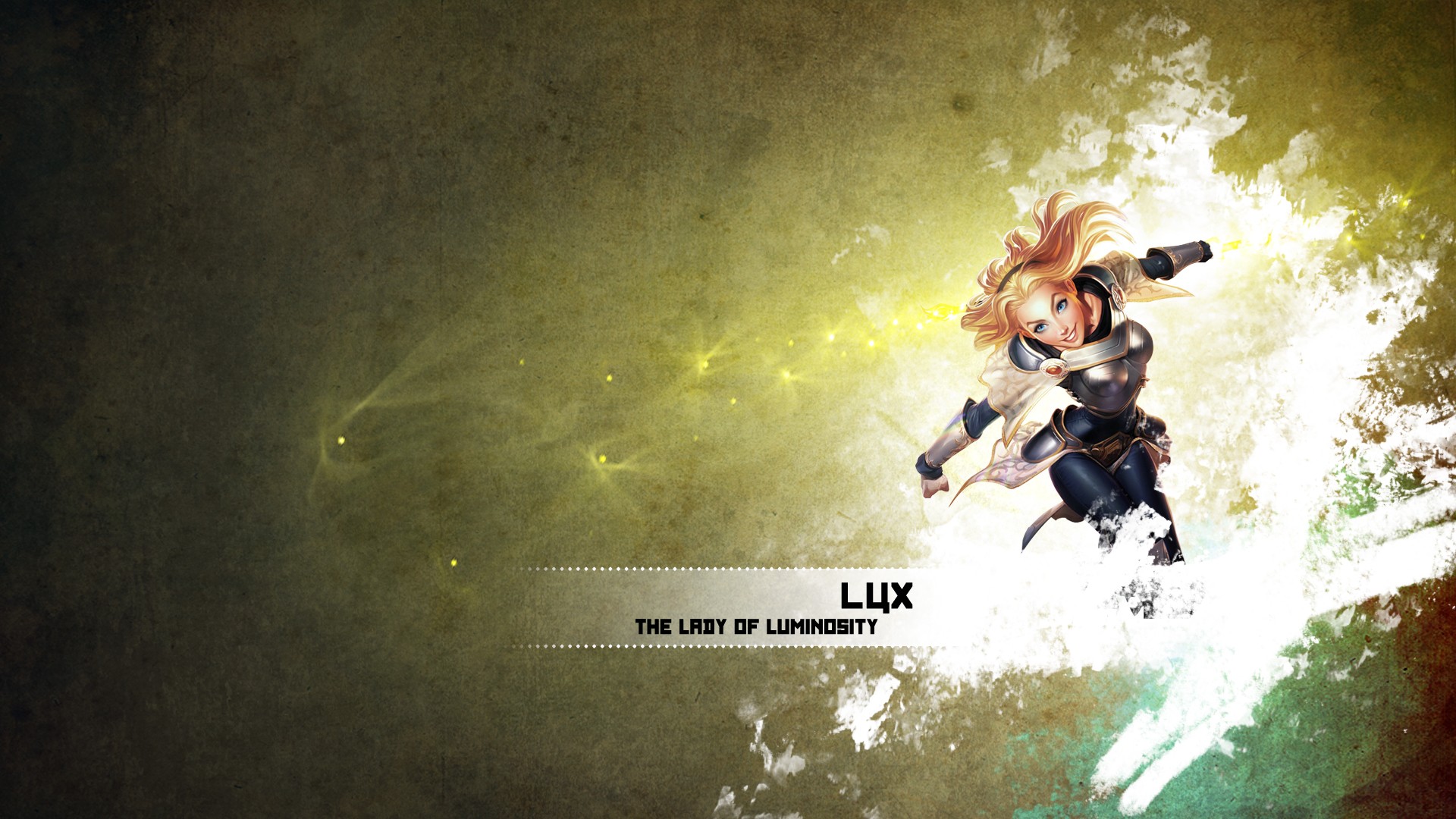 General 1920x1080 League of Legends PC gaming Lux (League of Legends) video game art