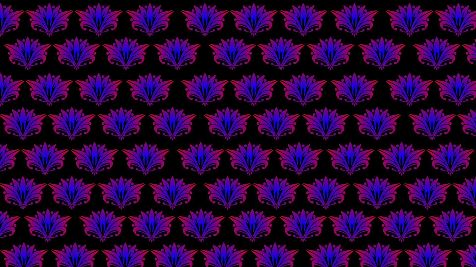General 1920x1080 pattern black blue red texture digital art simple background