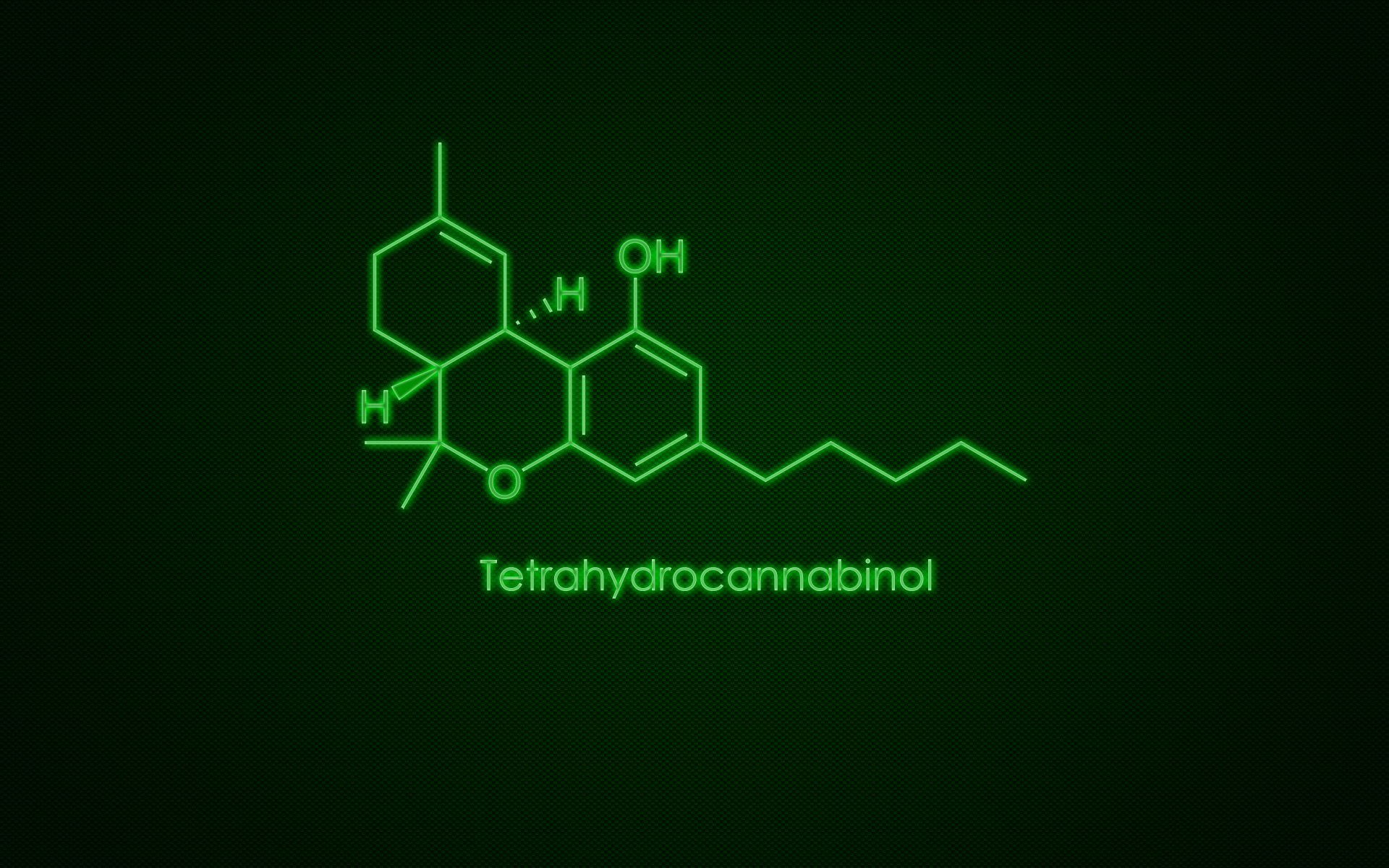 General 1920x1200 science chemistry chemical structures minimalism cannabis green background texture simple background digital art