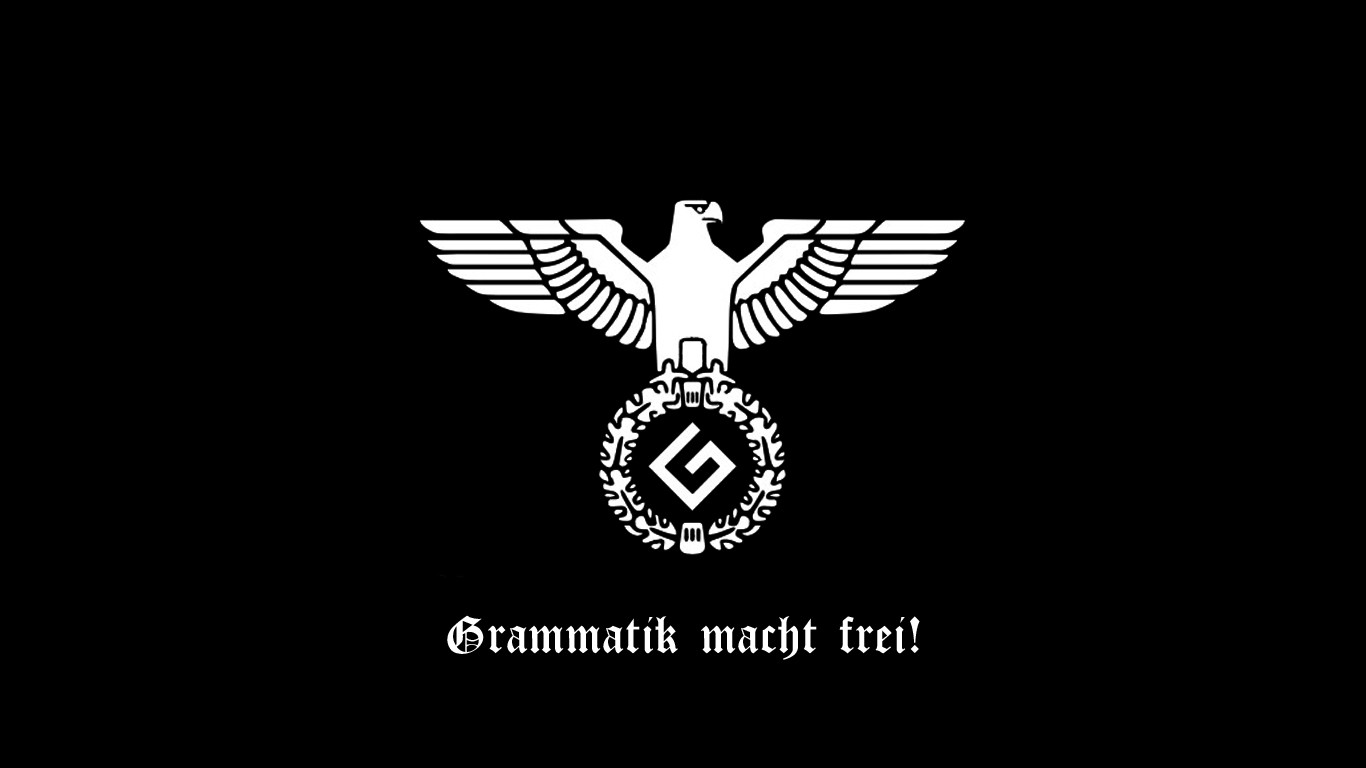 General 1366x768 eagle simple background minimalism humor logo Reichsadler