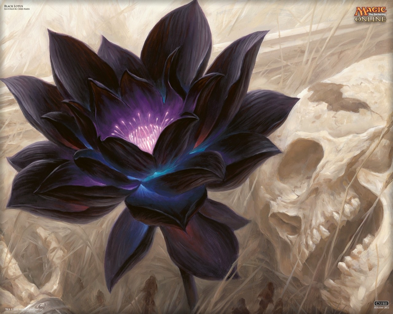 General 1280x1024 fantasy art Magic: The Gathering lotus flowers Trading Card Games flowers plants