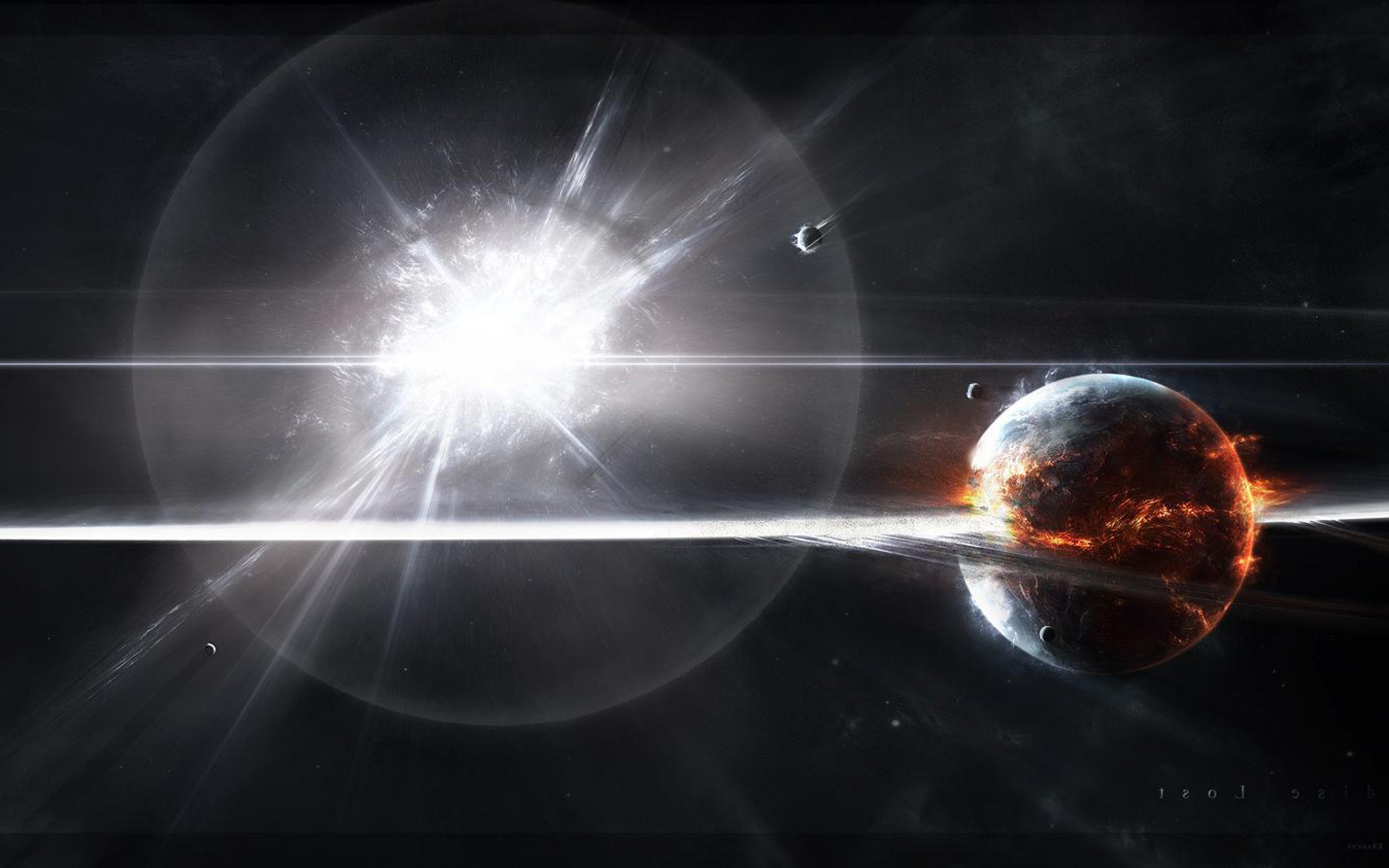 General 2560x1600 science fiction space space art apocalyptic digital art planet