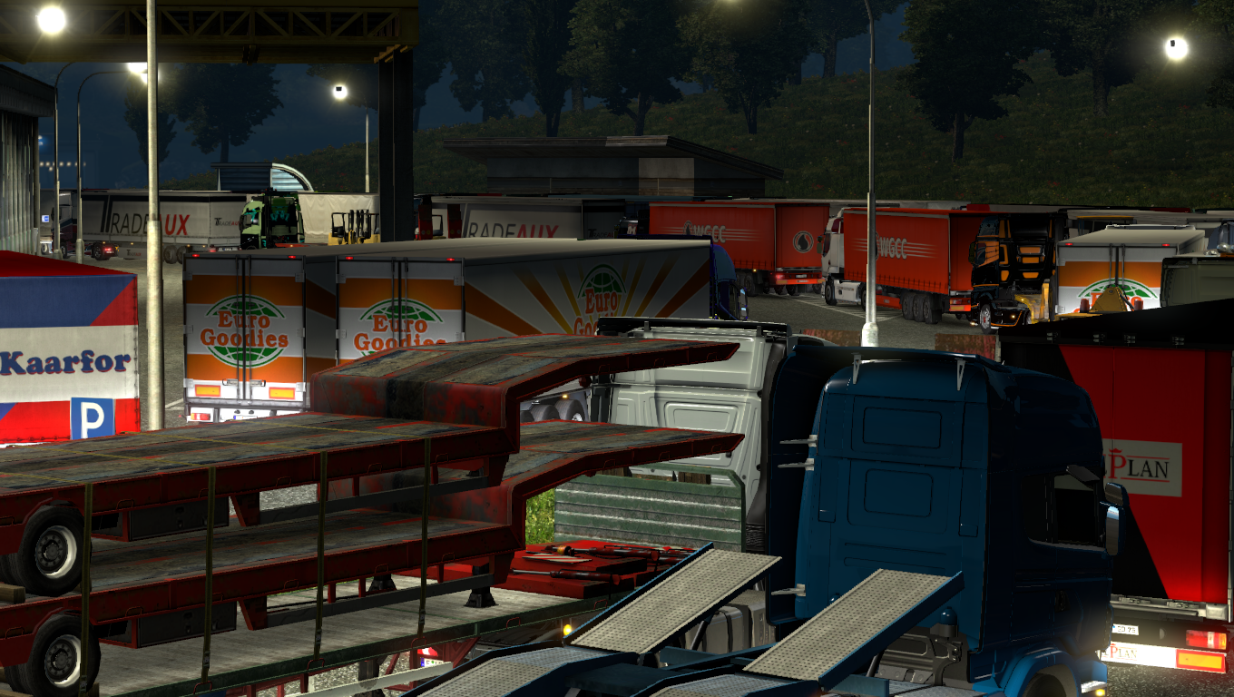 General 1360x768 American Truck Simulator PC gaming screen shot truck vehicle