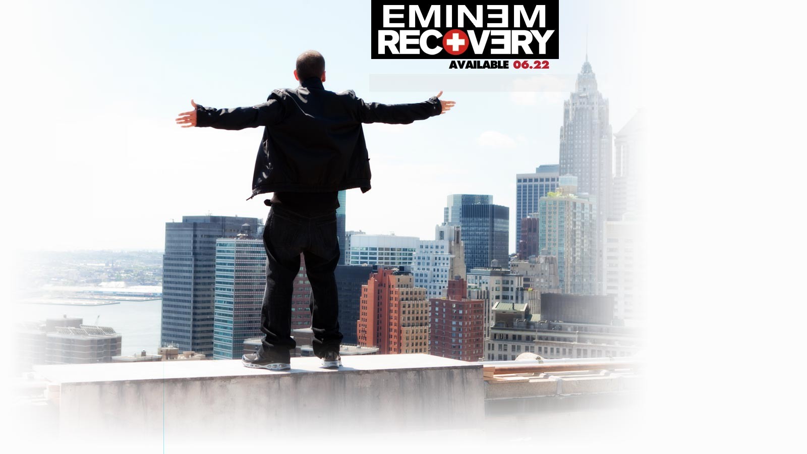 General 1600x900 Eminem album covers music Rapper