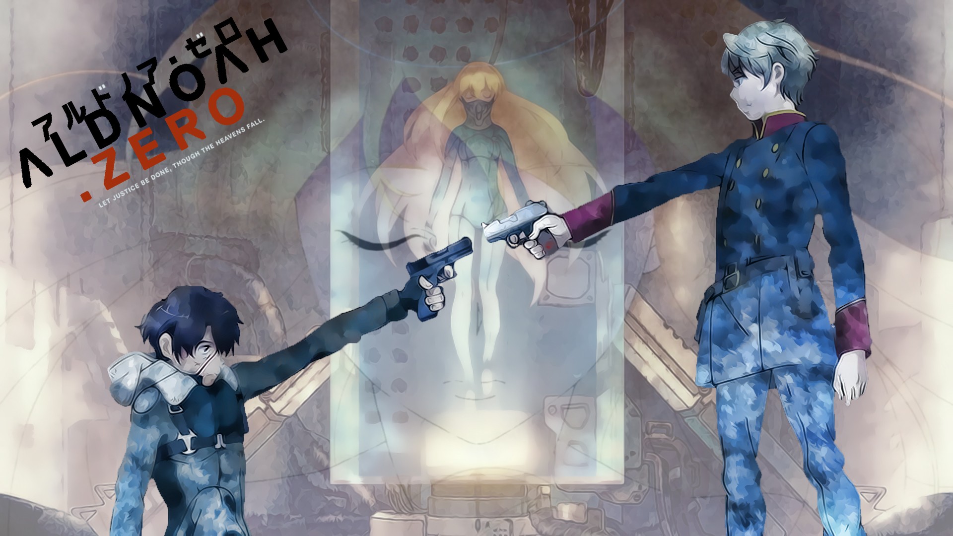 Anime 1920x1080 Aldnoah.Zero Slaine Troyard Asseylum Vers Allusia Kaizuka Inaho anime gun weapon anime boys aiming DeviantArt