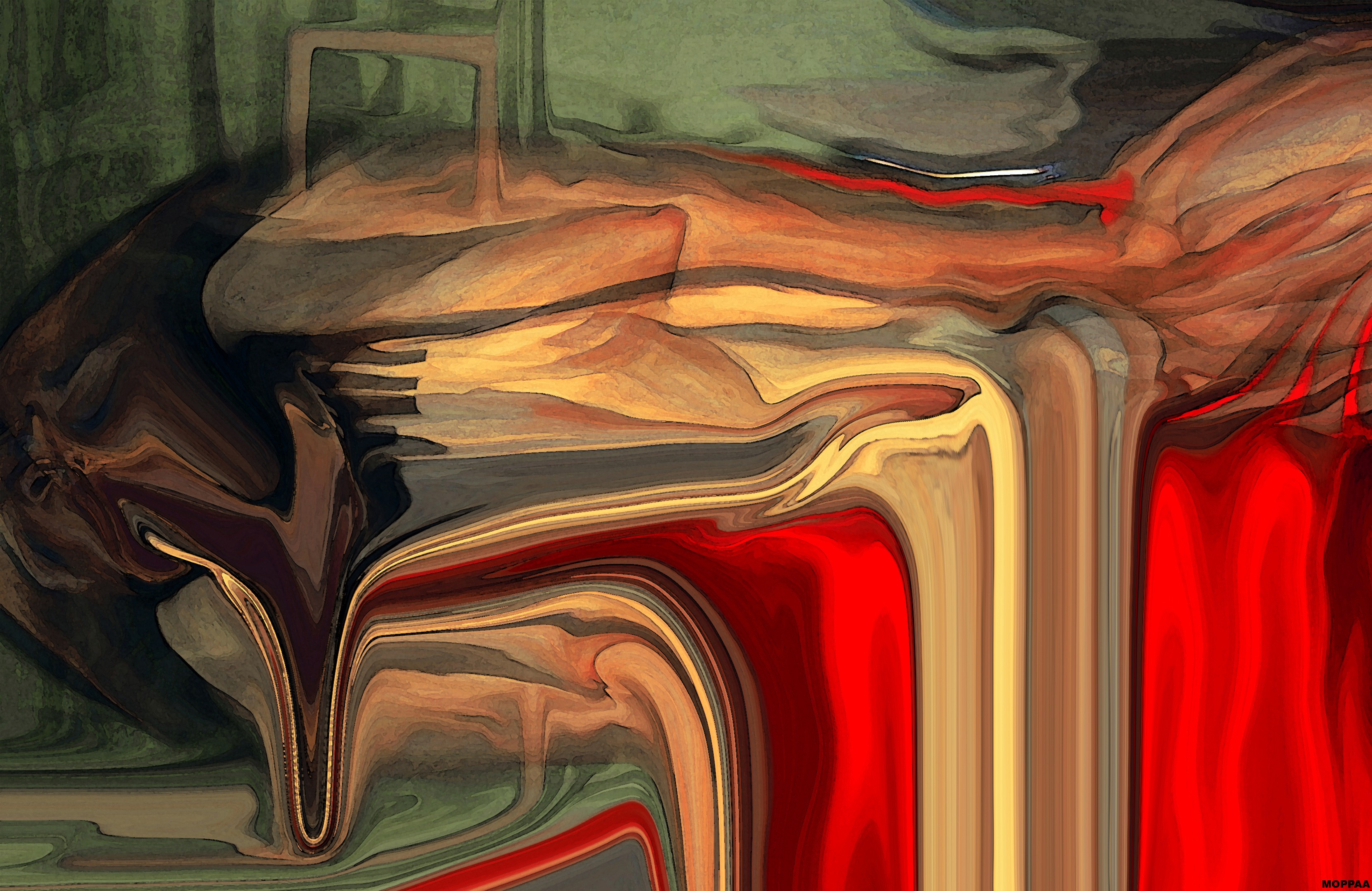 General 3333x2165 painting abstract artwork surreal digital art watermarked