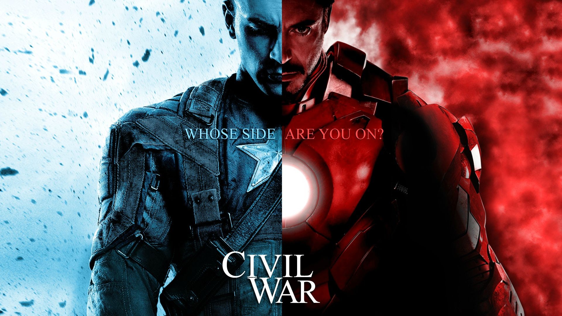 General 1920x1080 Iron Man Captain America Captain America: Civil War Chris Evans Robert Downey Jr. movies frontal view Marvel Cinematic Universe superhero Marvel Comics