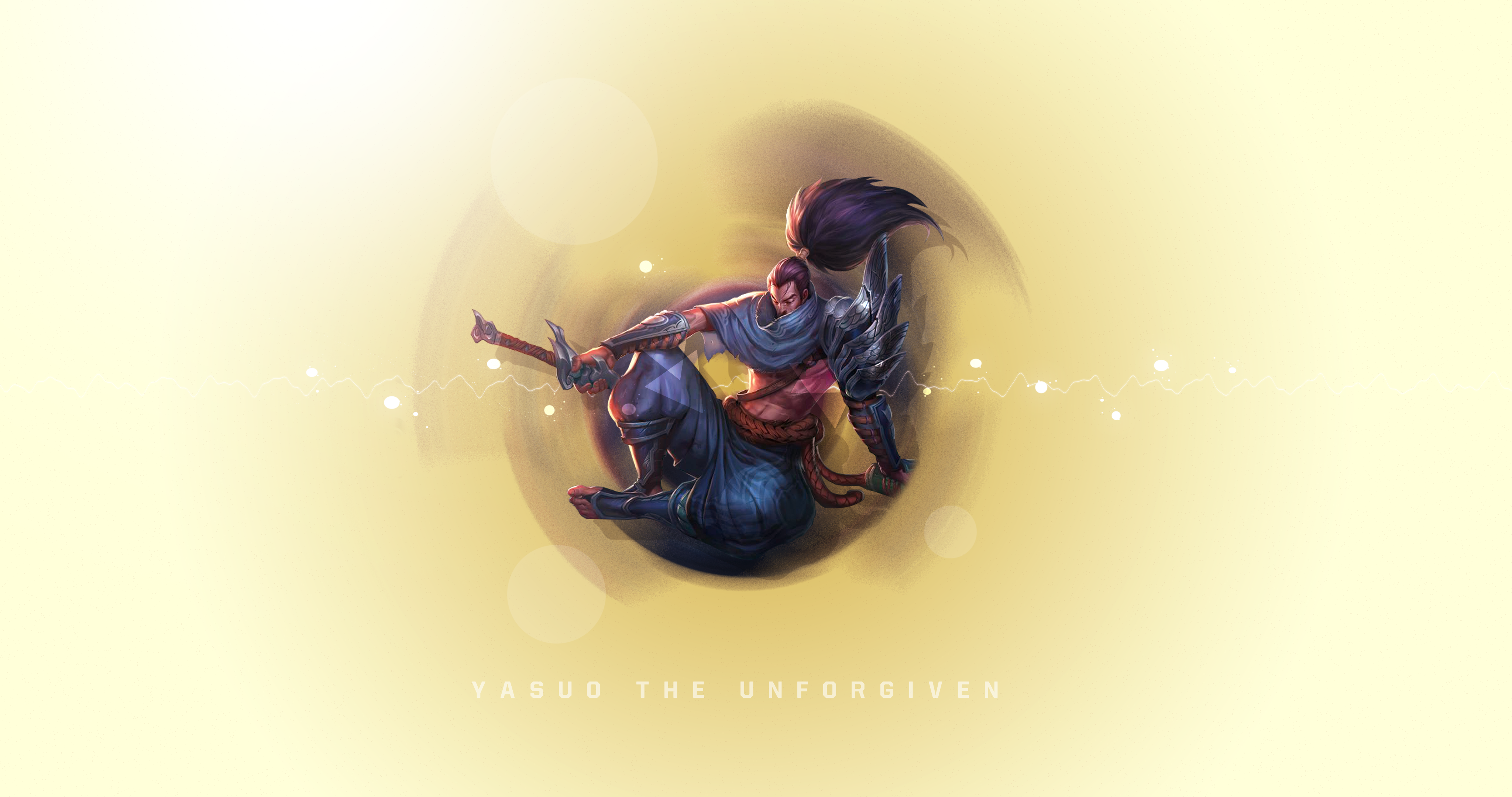 General 4096x2160 League of Legends PC gaming simple background Yasuo (League of Legends) video game characters